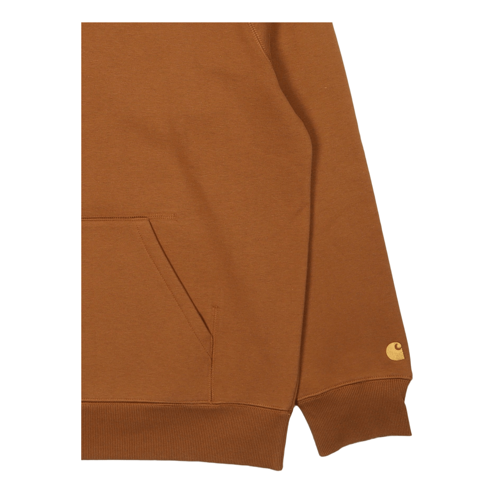 Hooded Chase Sweat Hamilton Brown / Gold