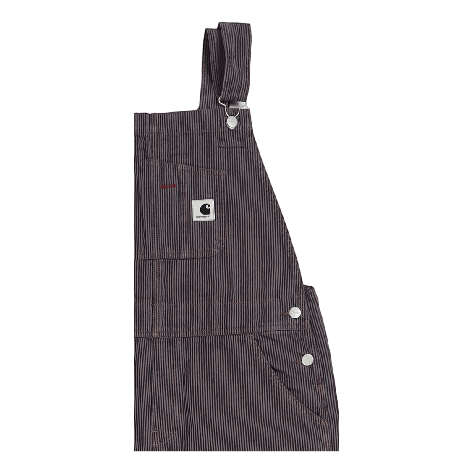 W' Bib Overall Straight Misty Thistle / Blue