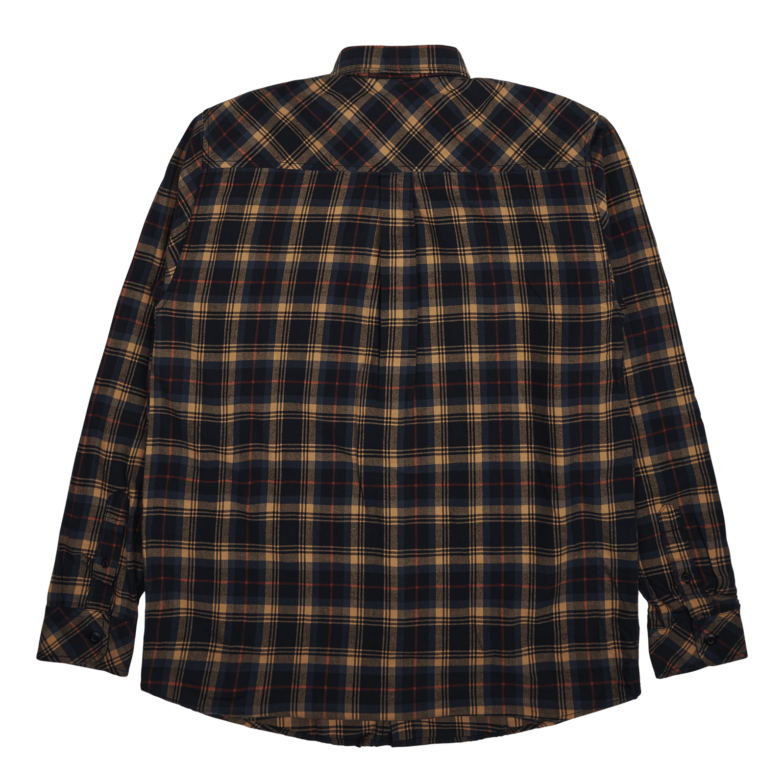 L/s Lermond Shirt Lermond Check, Ochre / Dark Na