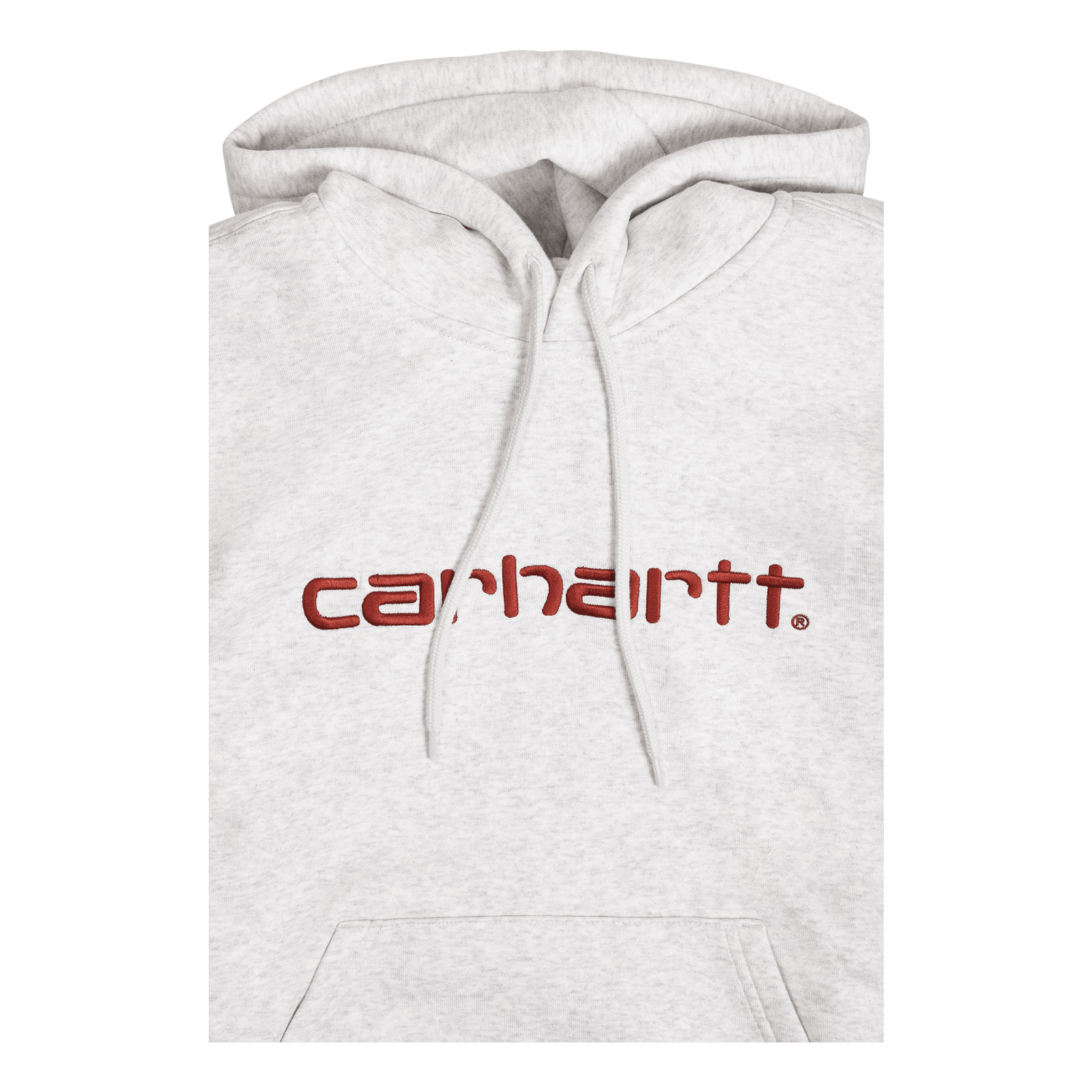Hooded Carhartt Sweat Ash Heather / Rocket