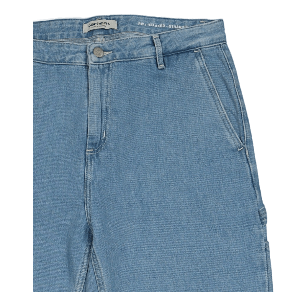 W' Pierce Pant Straight Blue