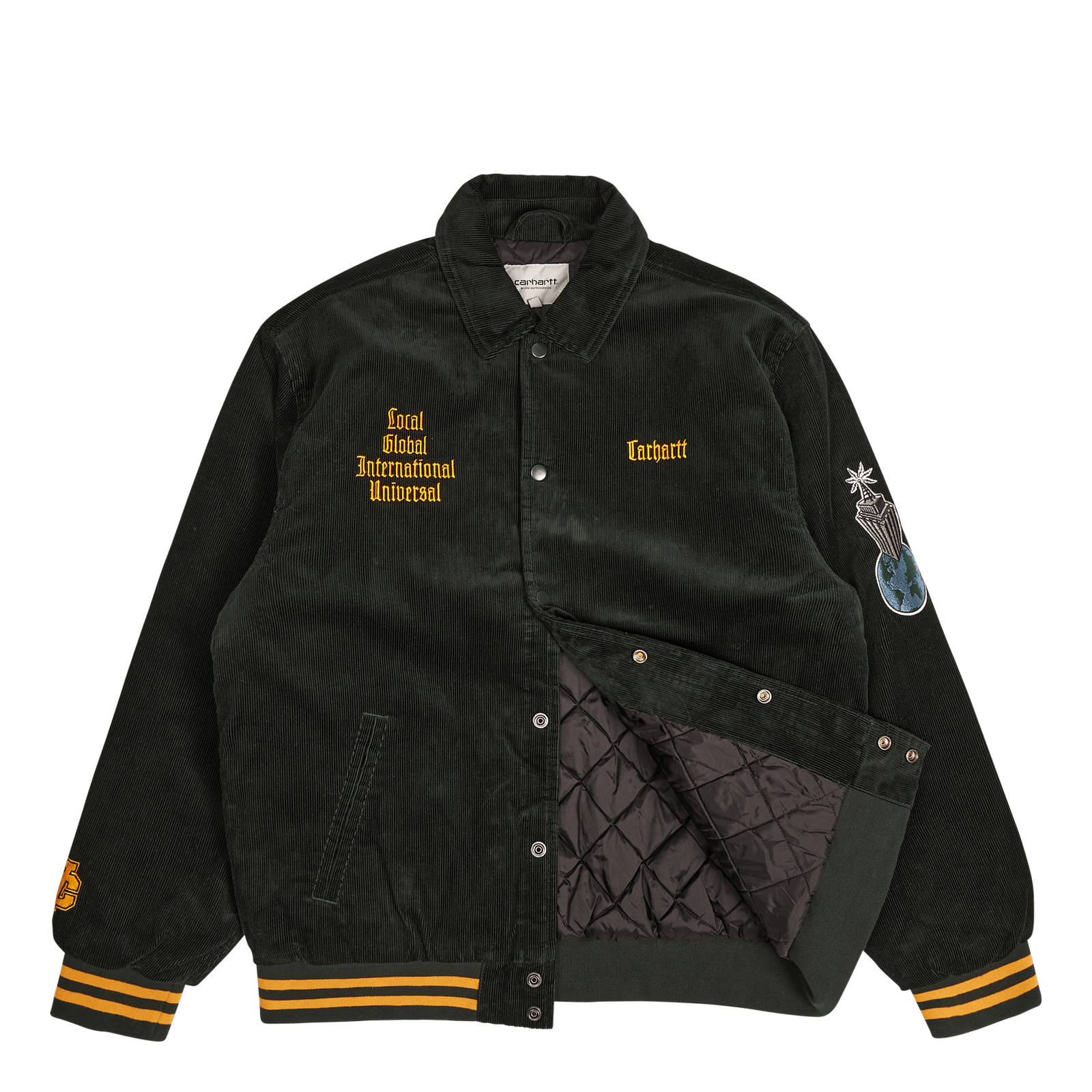 Letterman Jacket Dark Cedar / Ochre