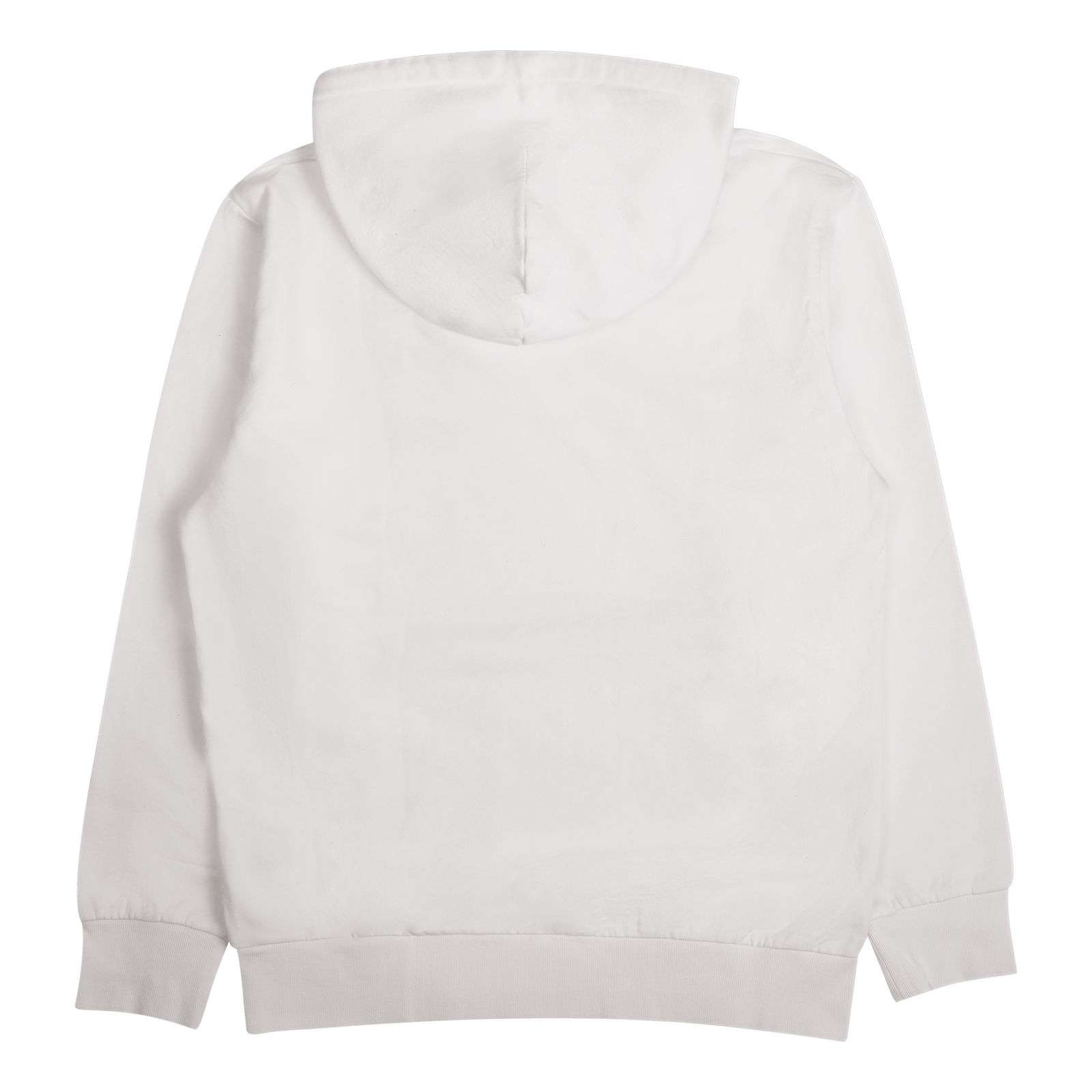 Hooded Scrawl Sweat White / Juniper