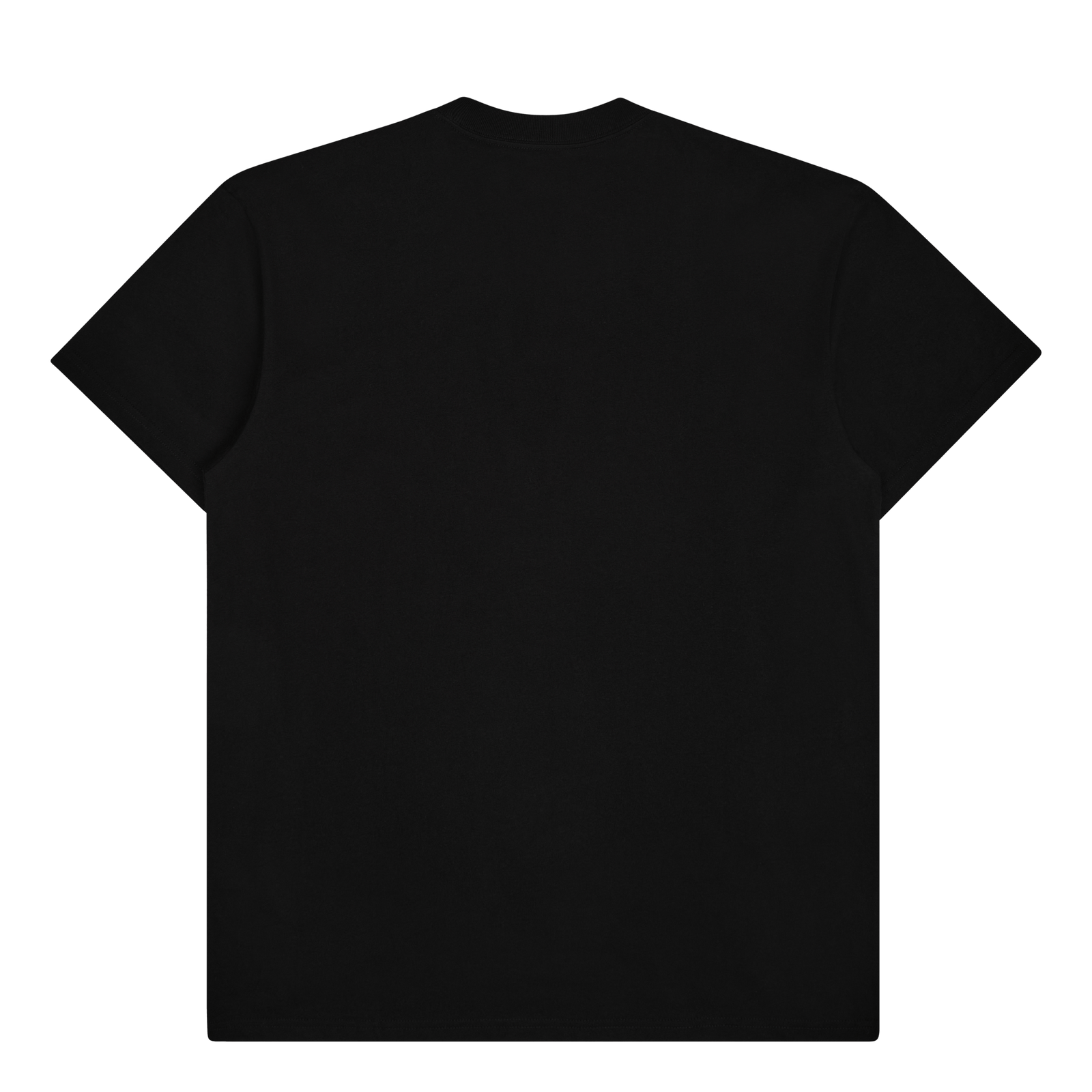 S/s Scrawl Script T-shirt Black / Misty Sky