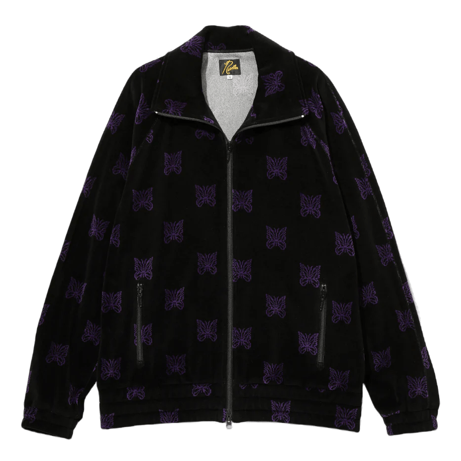 Track Jacket - C/pe Papillon V Black/purple