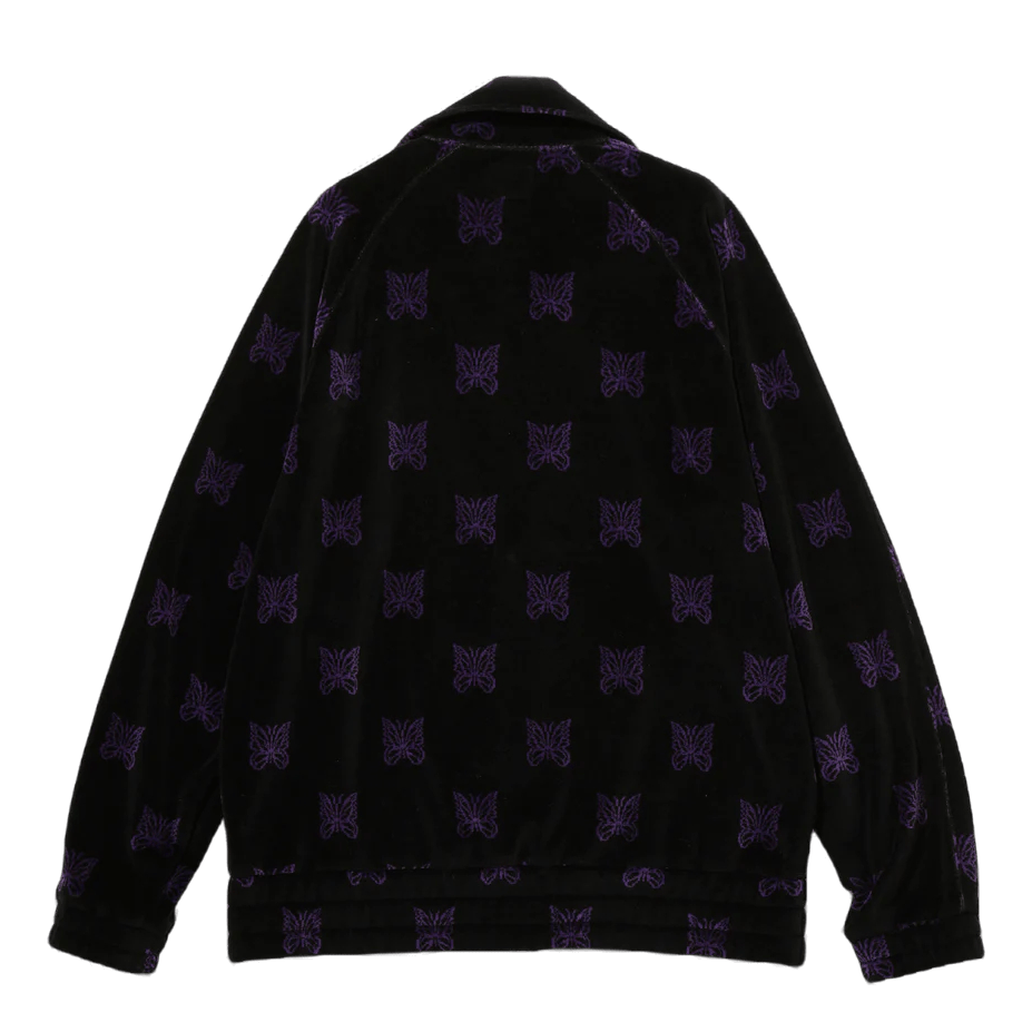 Track Jacket - C/pe Papillon V Black/purple