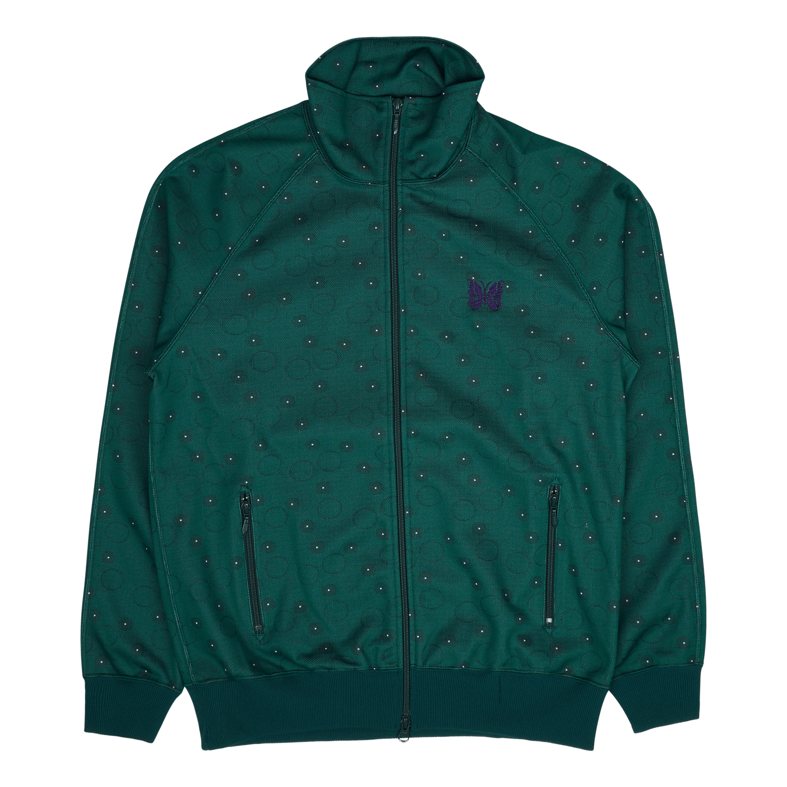 Track Jacket - Poly Jq. Green