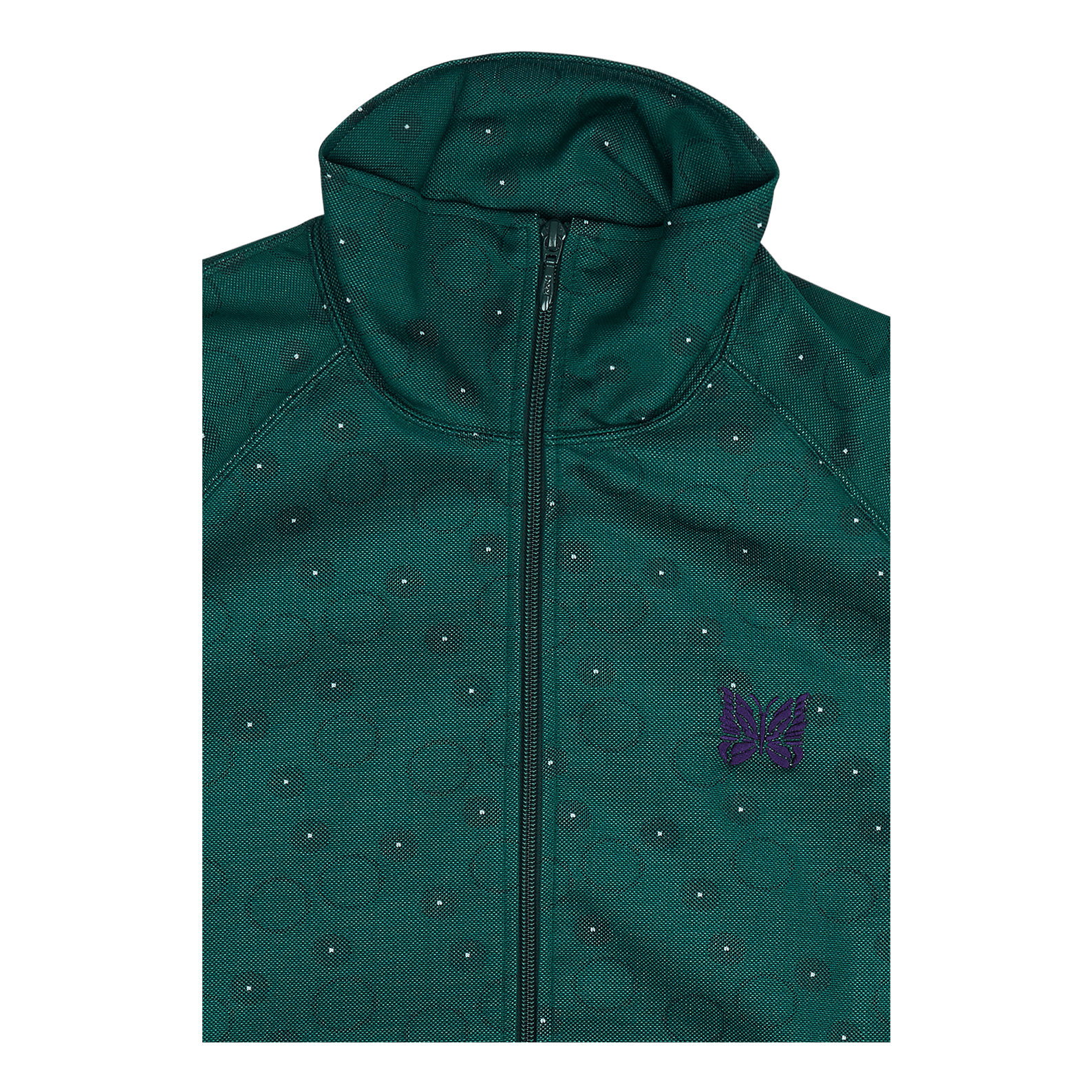 Track Jacket - Poly Jq. Green