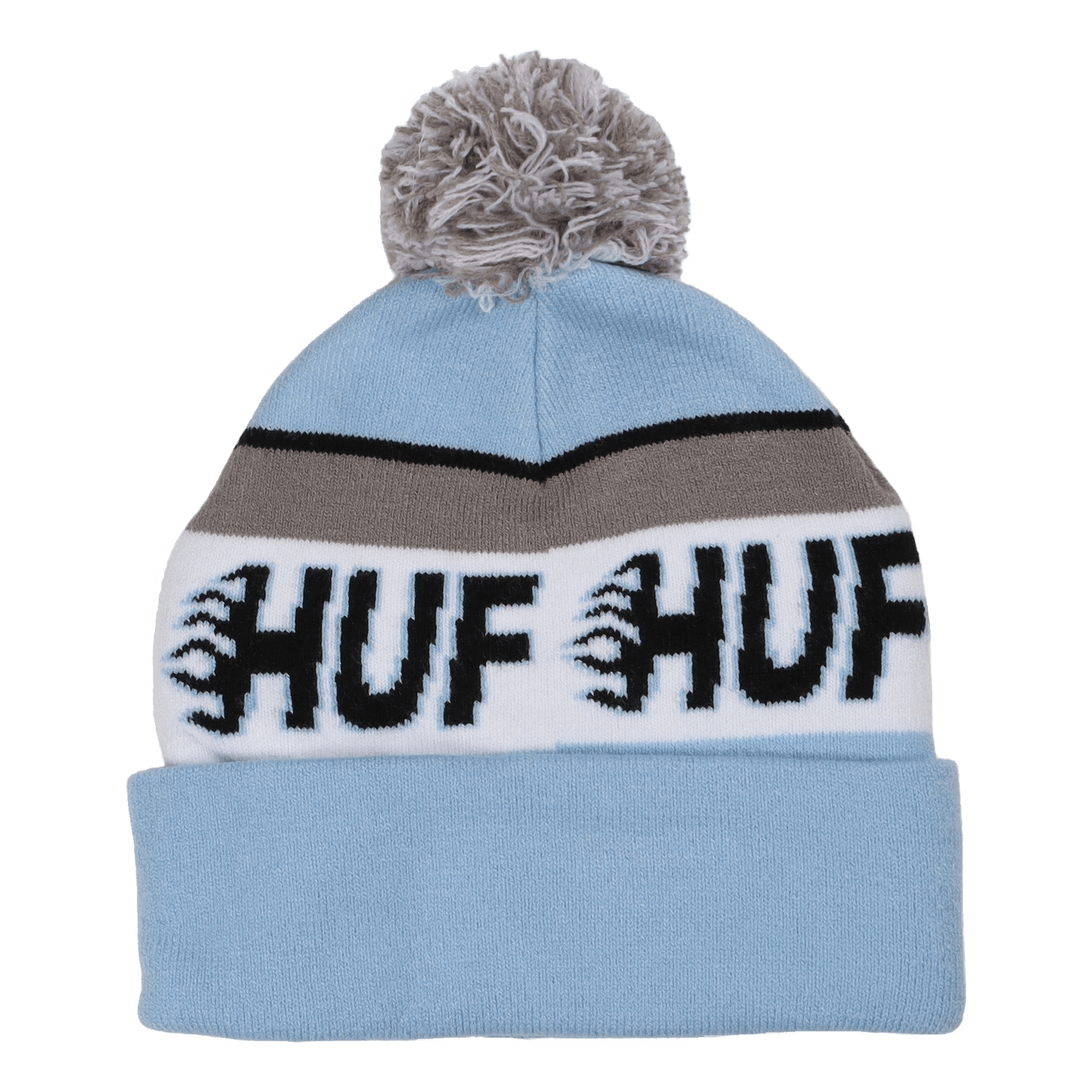 Enforcer Pom Beanie Lblue