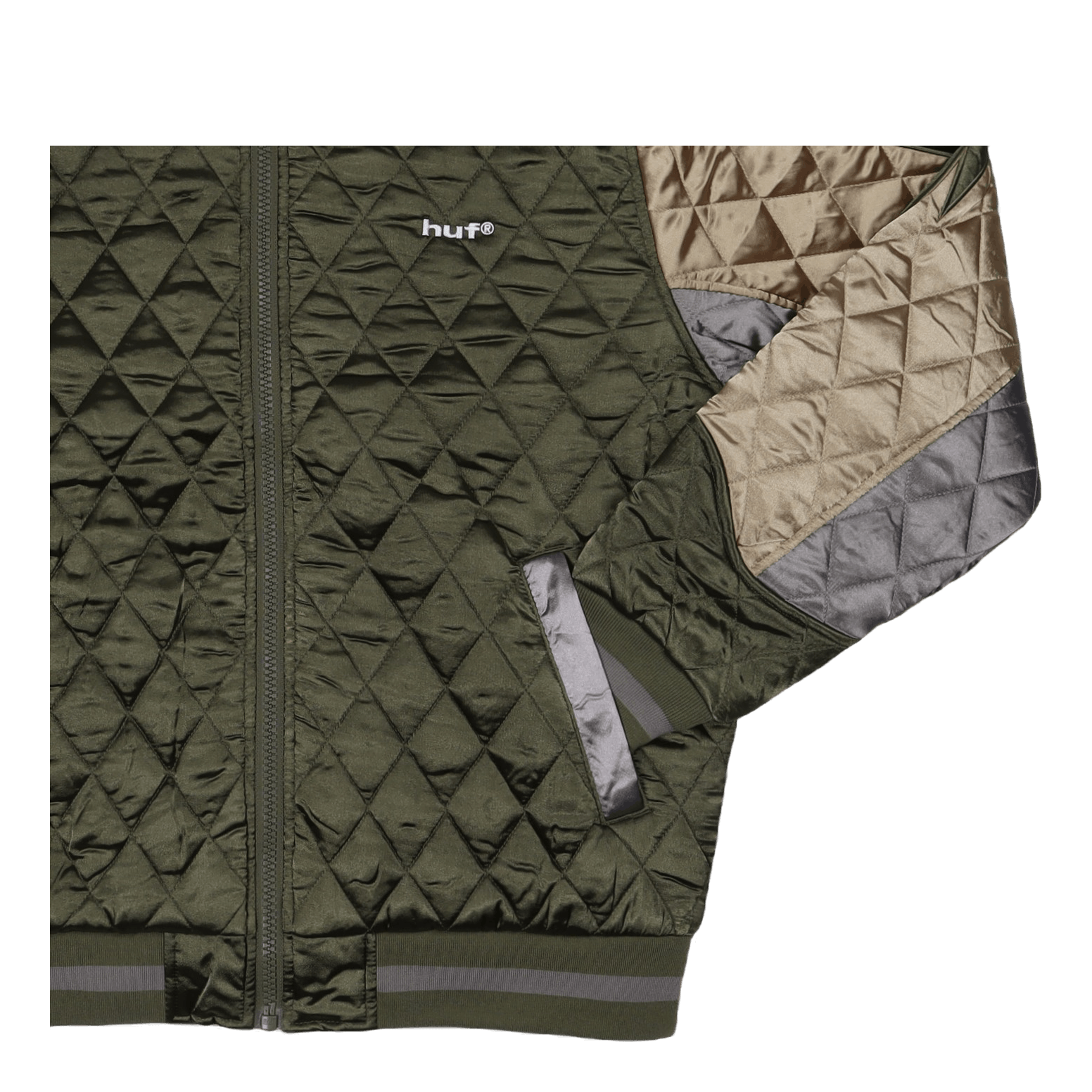 Lightining Bomber Jacket Olive