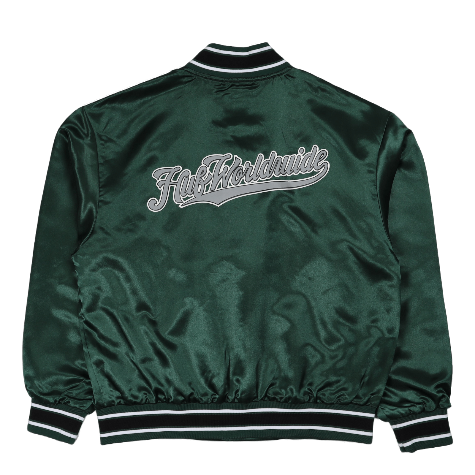 Crackerjack Satin Baseball Jac Fogrn