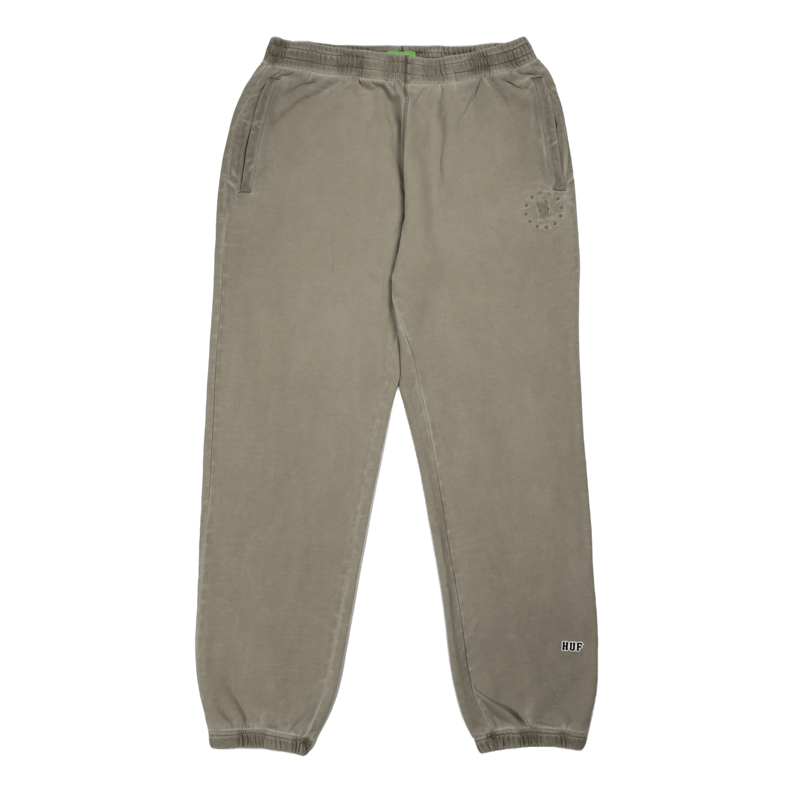 12 Galaxies Faded Fleece Pant Khaki