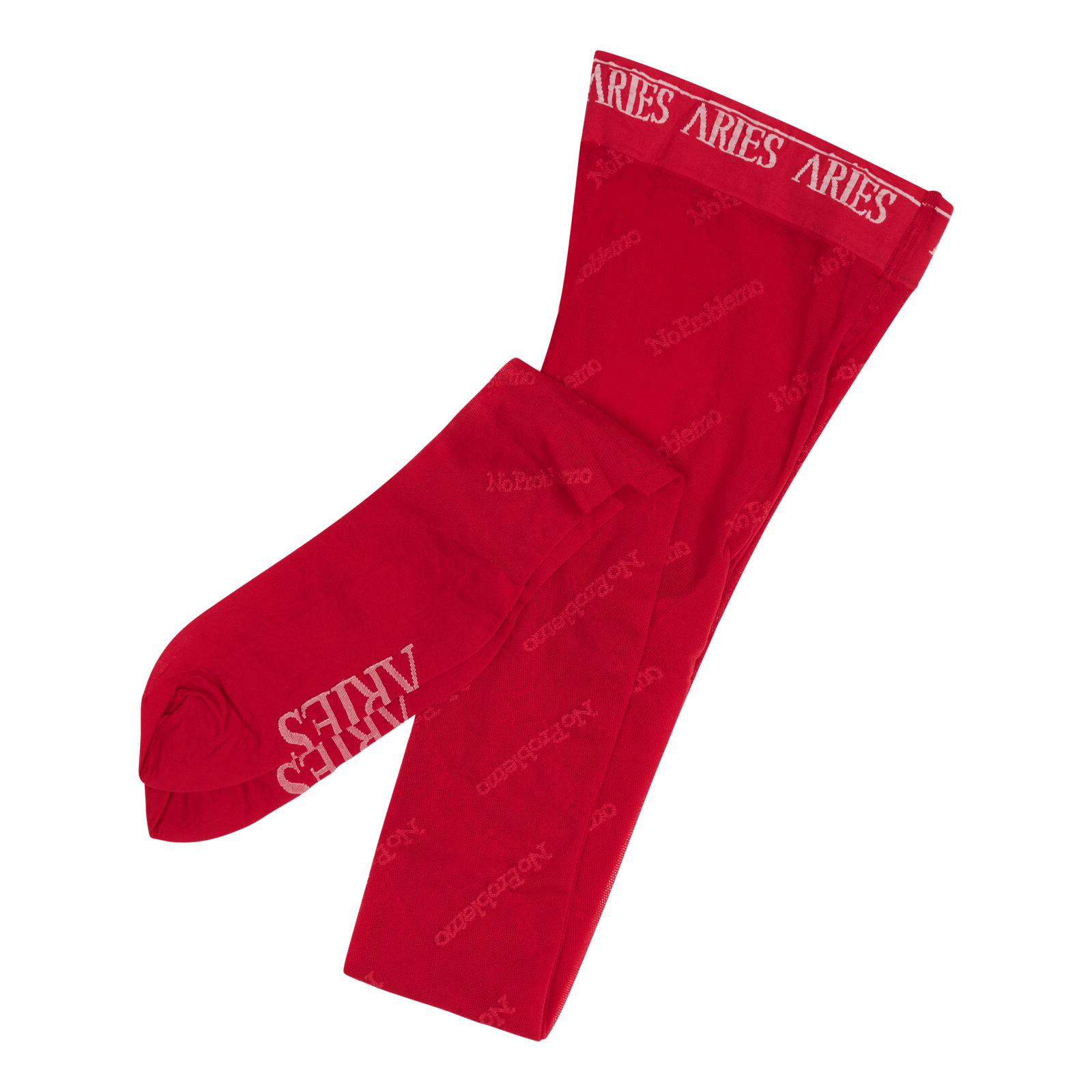 No Problemo Logo Tights Red