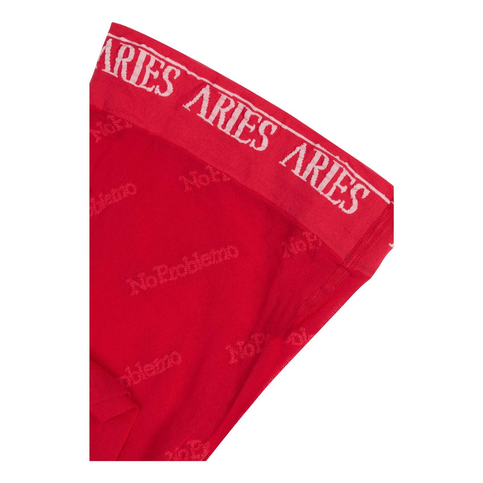 No Problemo Logo Tights Red