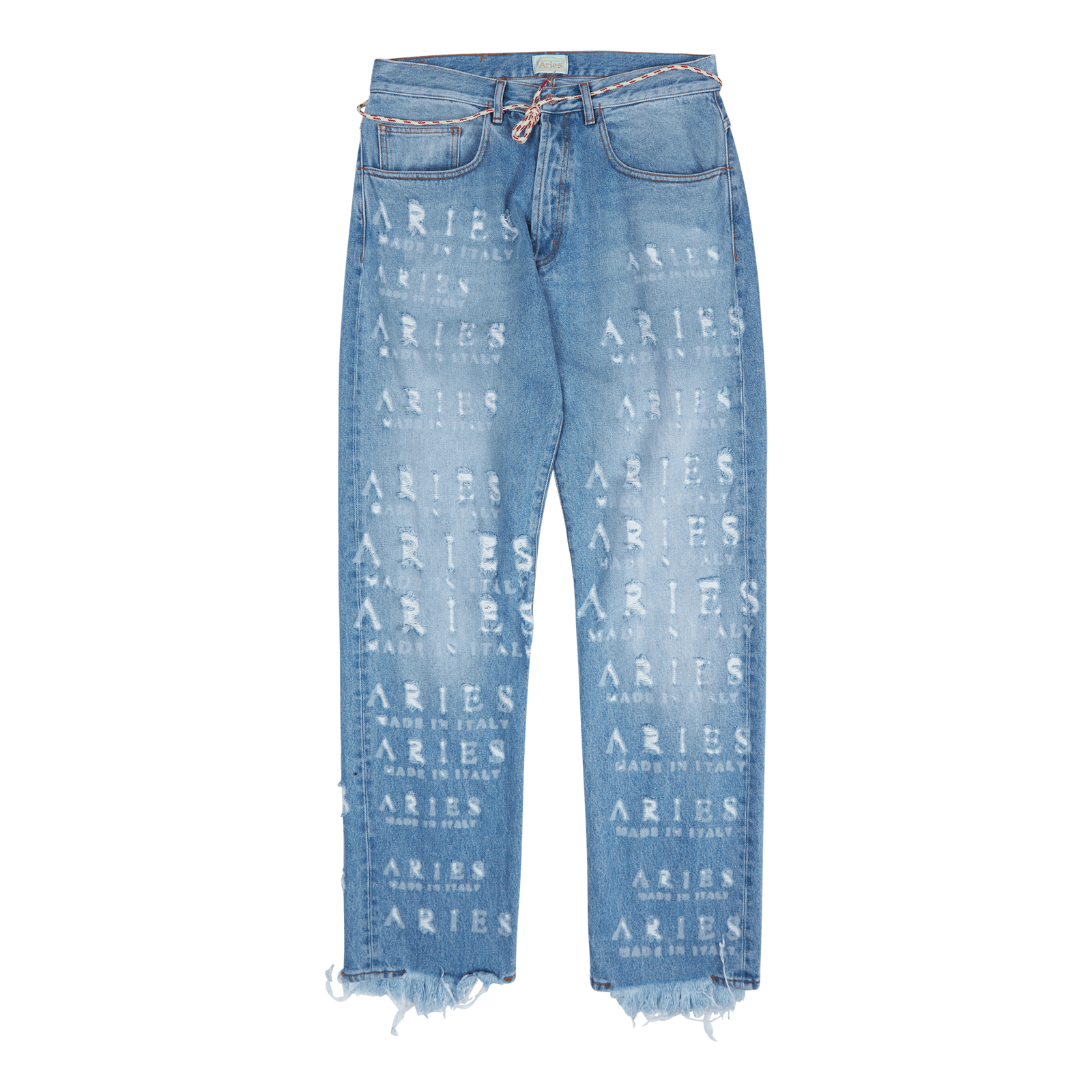 Destroyed Batten Jean Blue