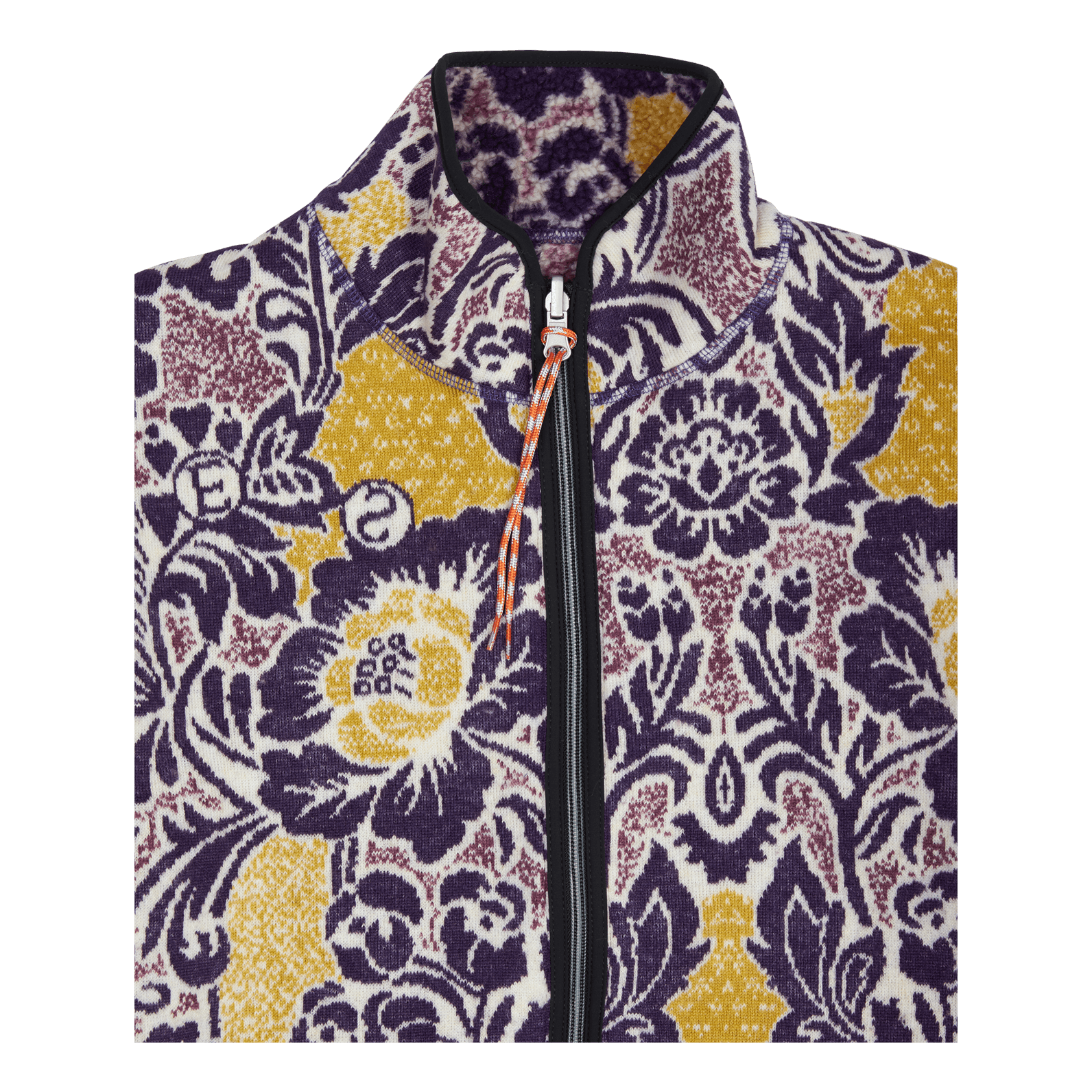 Fleur Fleece Zip Through Multi