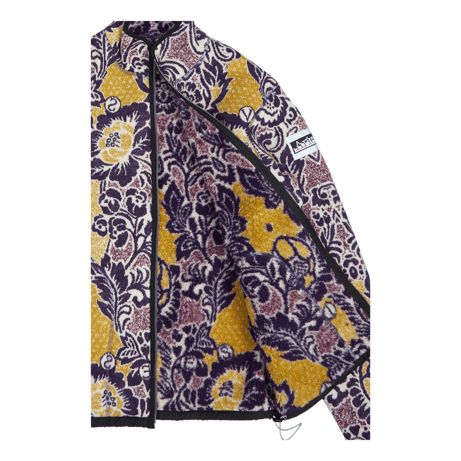 Fleur Fleece Zip Through Multi