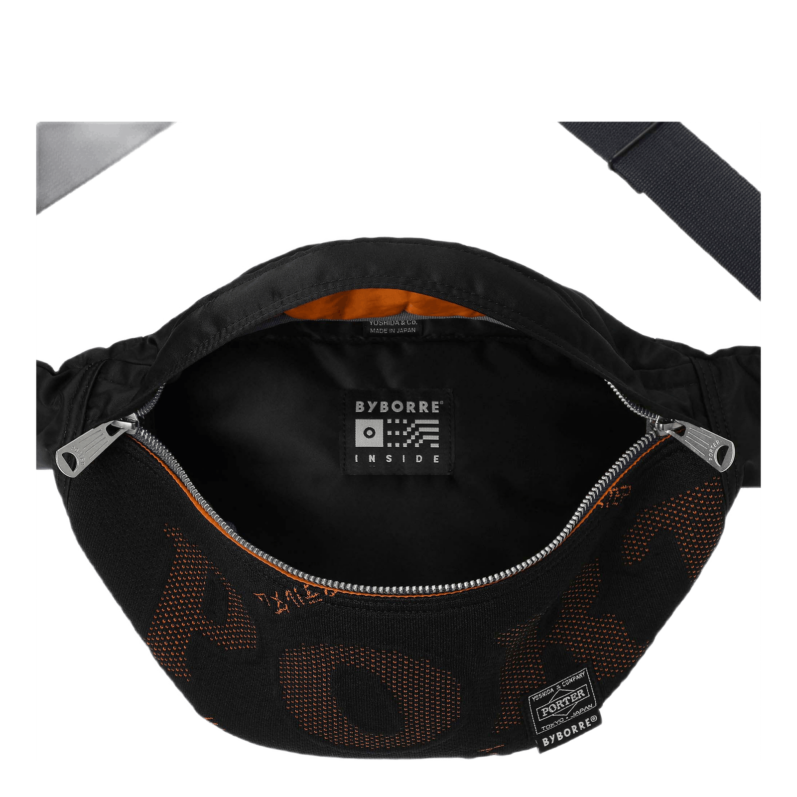 Byborre X Porter Waist Bag Black