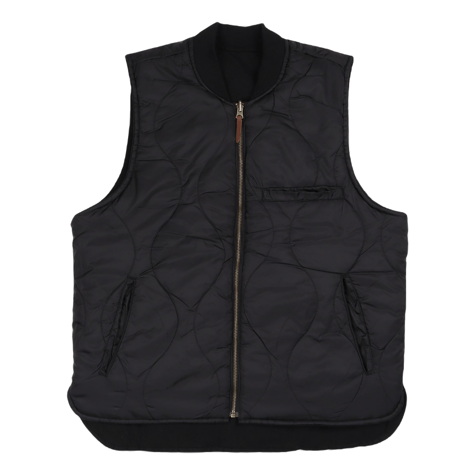 Abraham Rev Vest Black/black