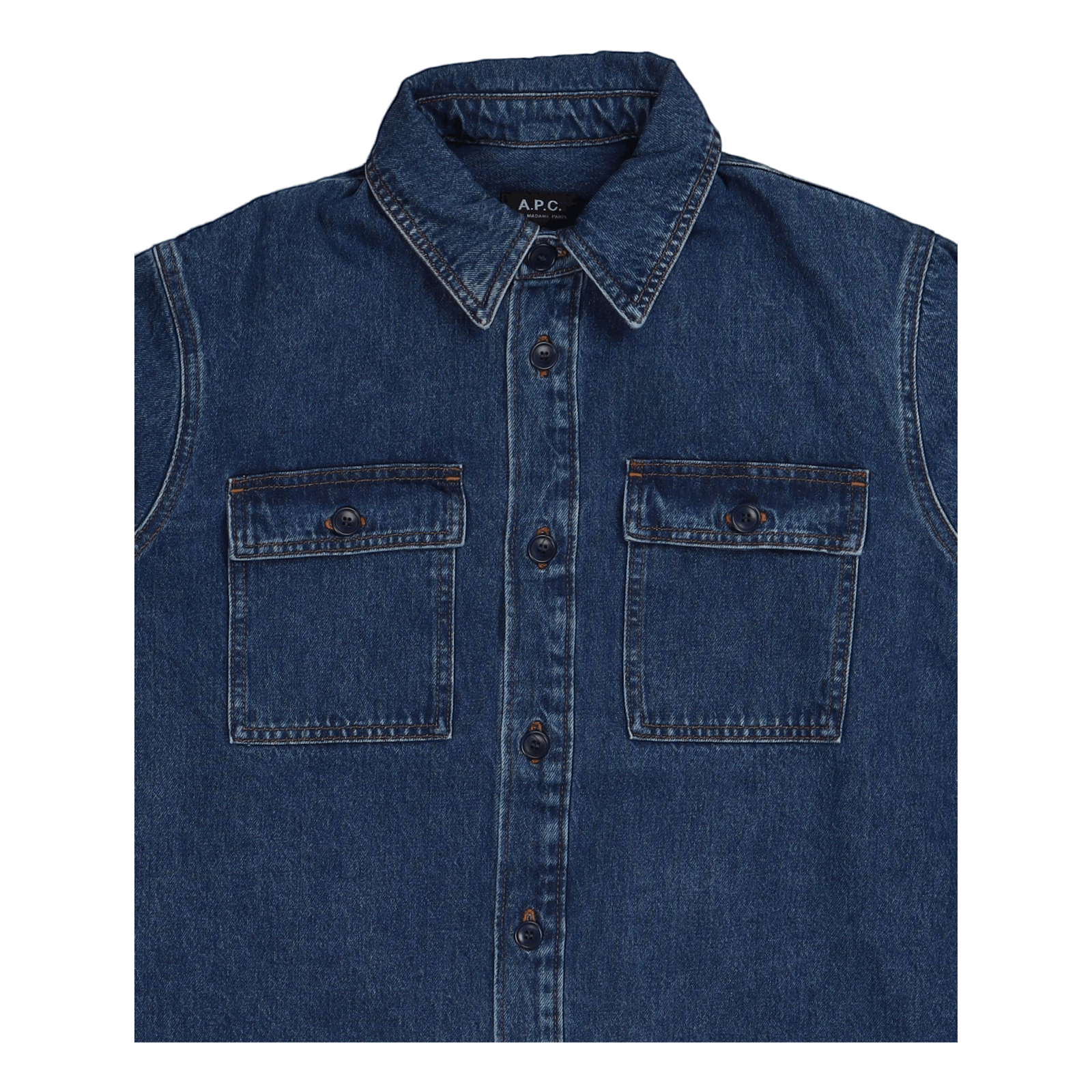 Surchemise Bastian Indigo Delave