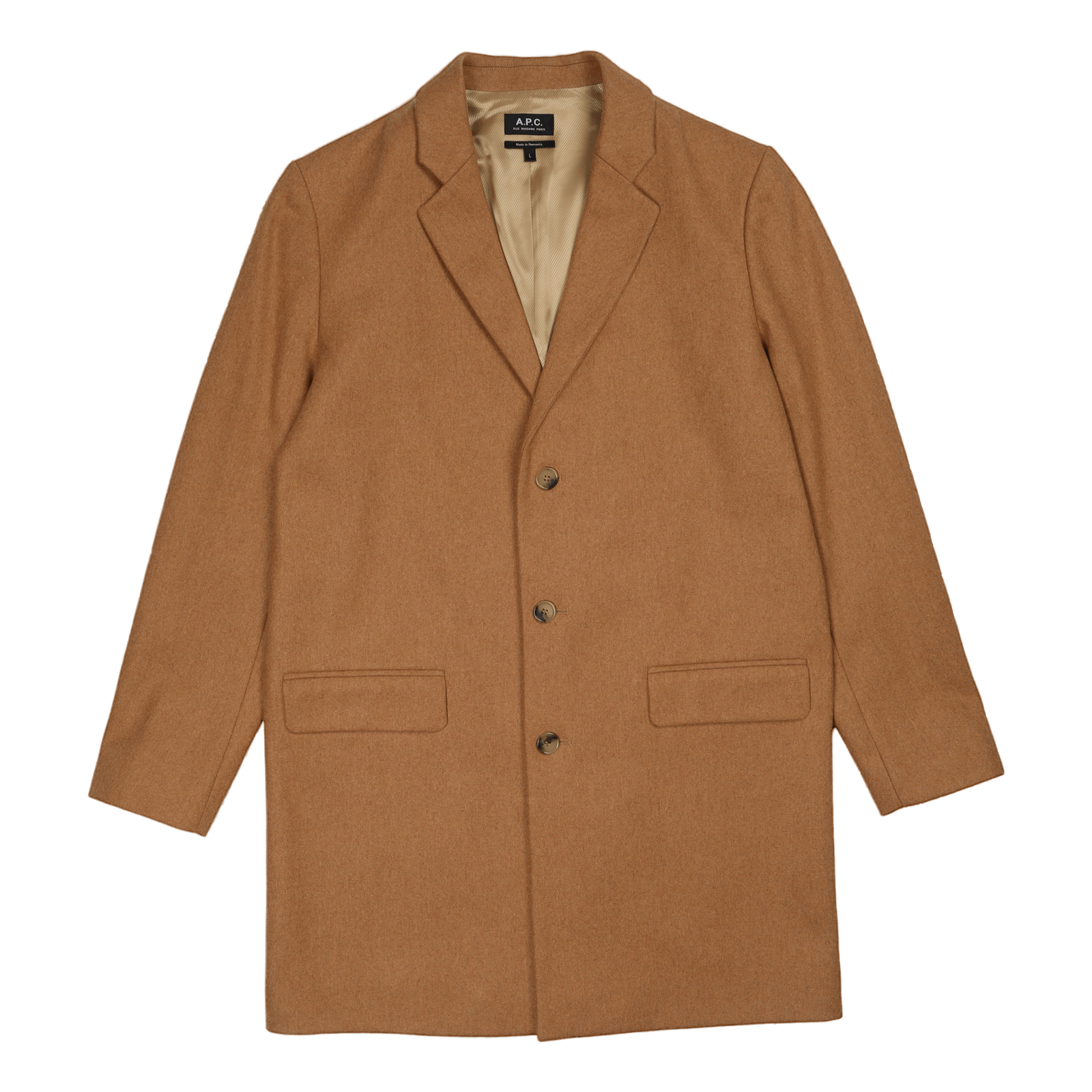 Manteau Visconti Beige Chiné