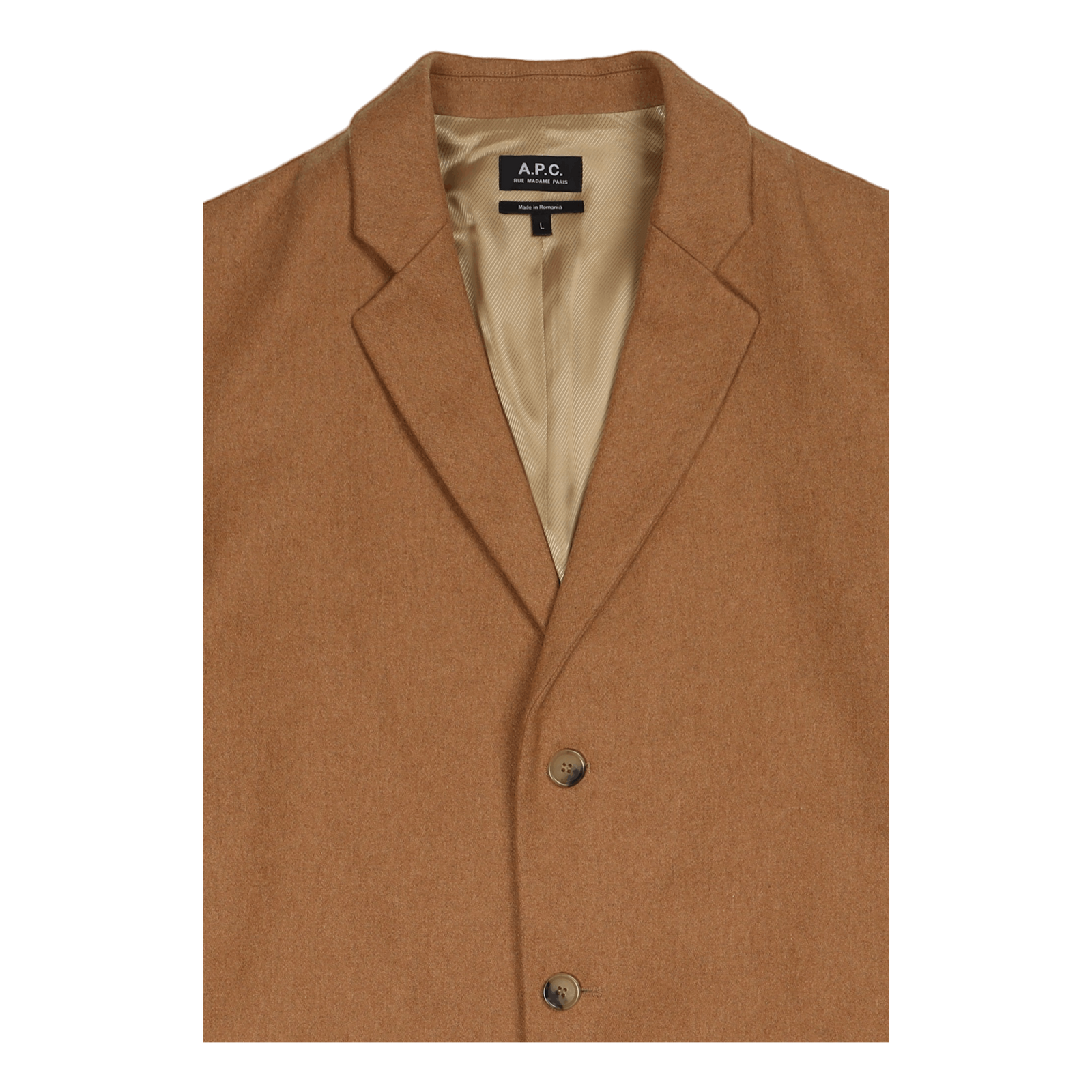 Manteau Visconti Beige Chiné