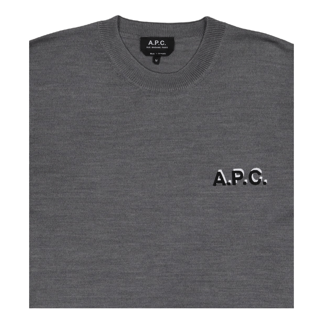 Pull Brian Gris Clair Chine