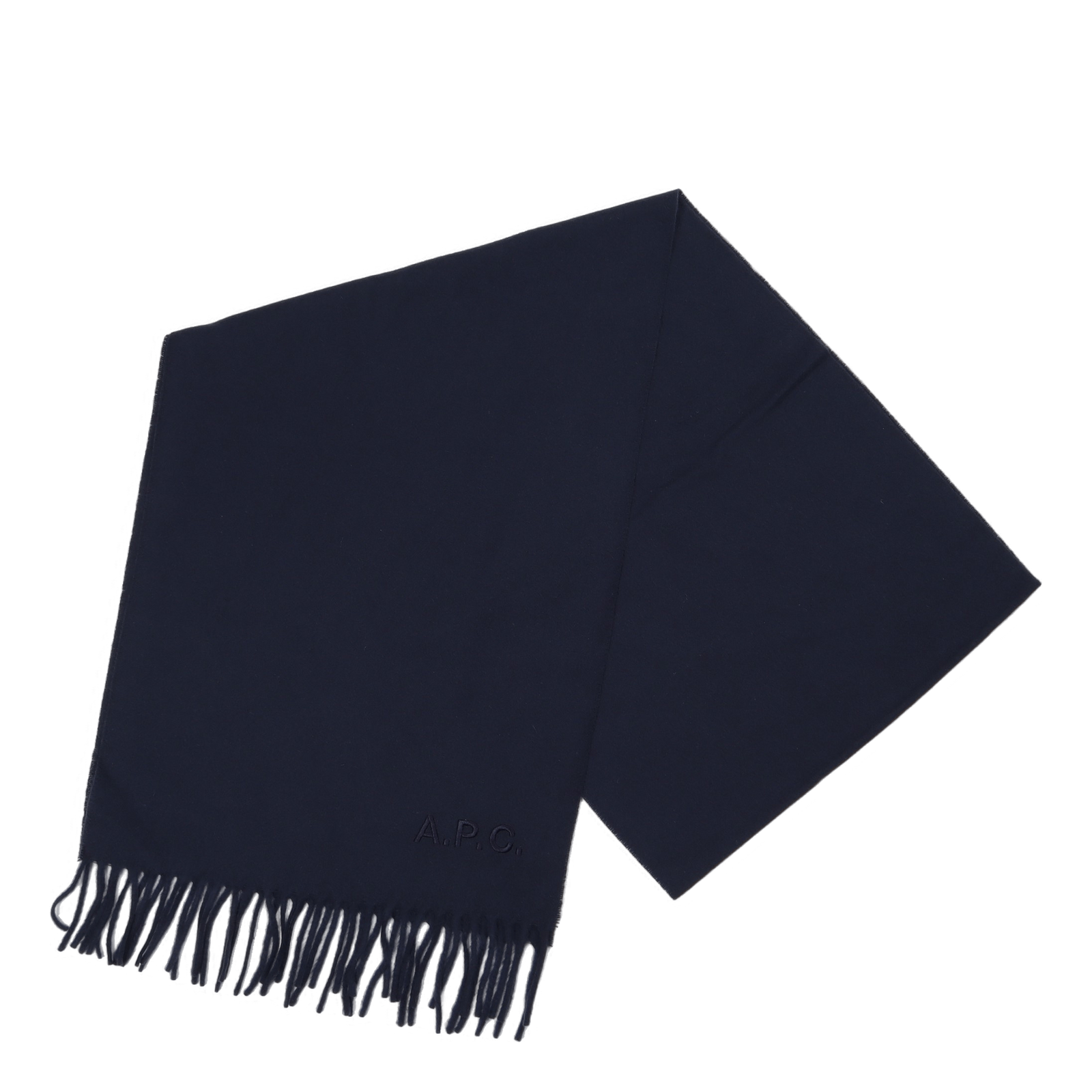 Echarpe Ambroise Brodee Dark Navy