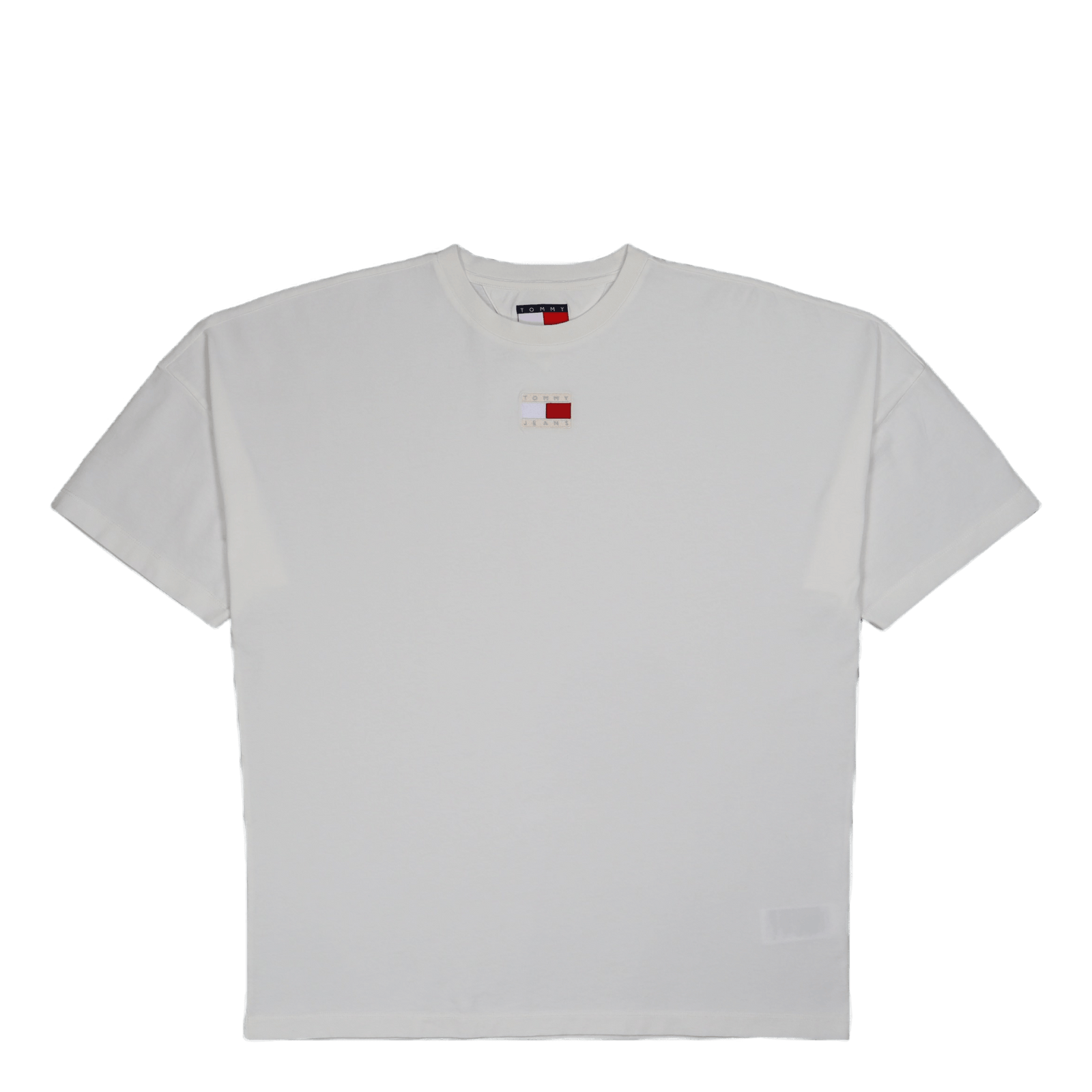 Tjcu Split Hem Flag Tee Ancient White