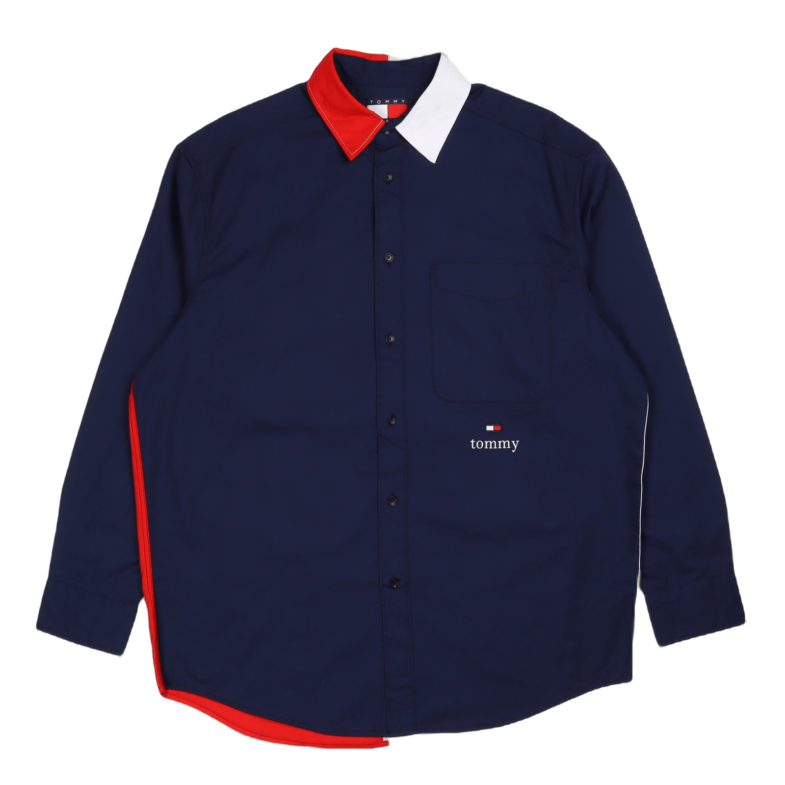 Tjcu Flag Heritage Shirt Yale Navy