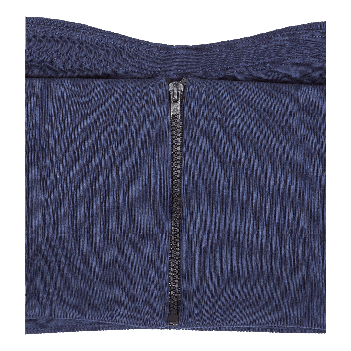 Tjcw Bandeu Flag Crop Top Yale Navy