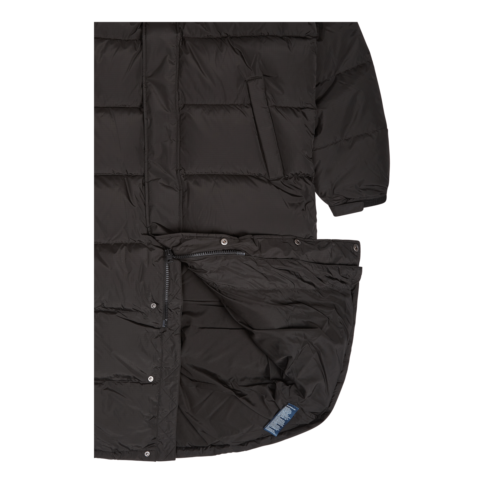 Tjm Alaska Maxi Parka Black