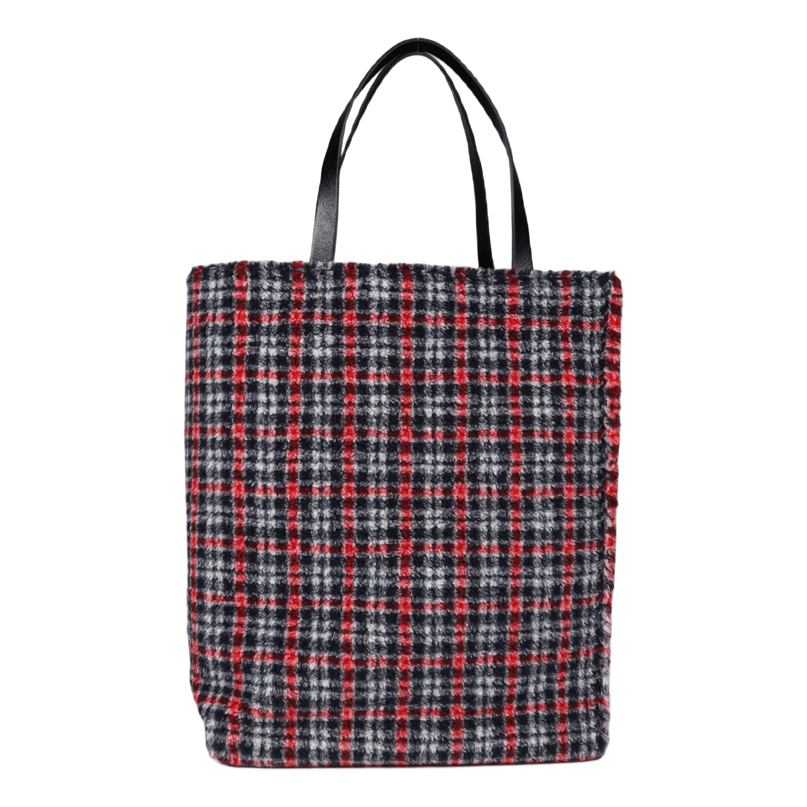 Shopping Bag Black/hot Red/black