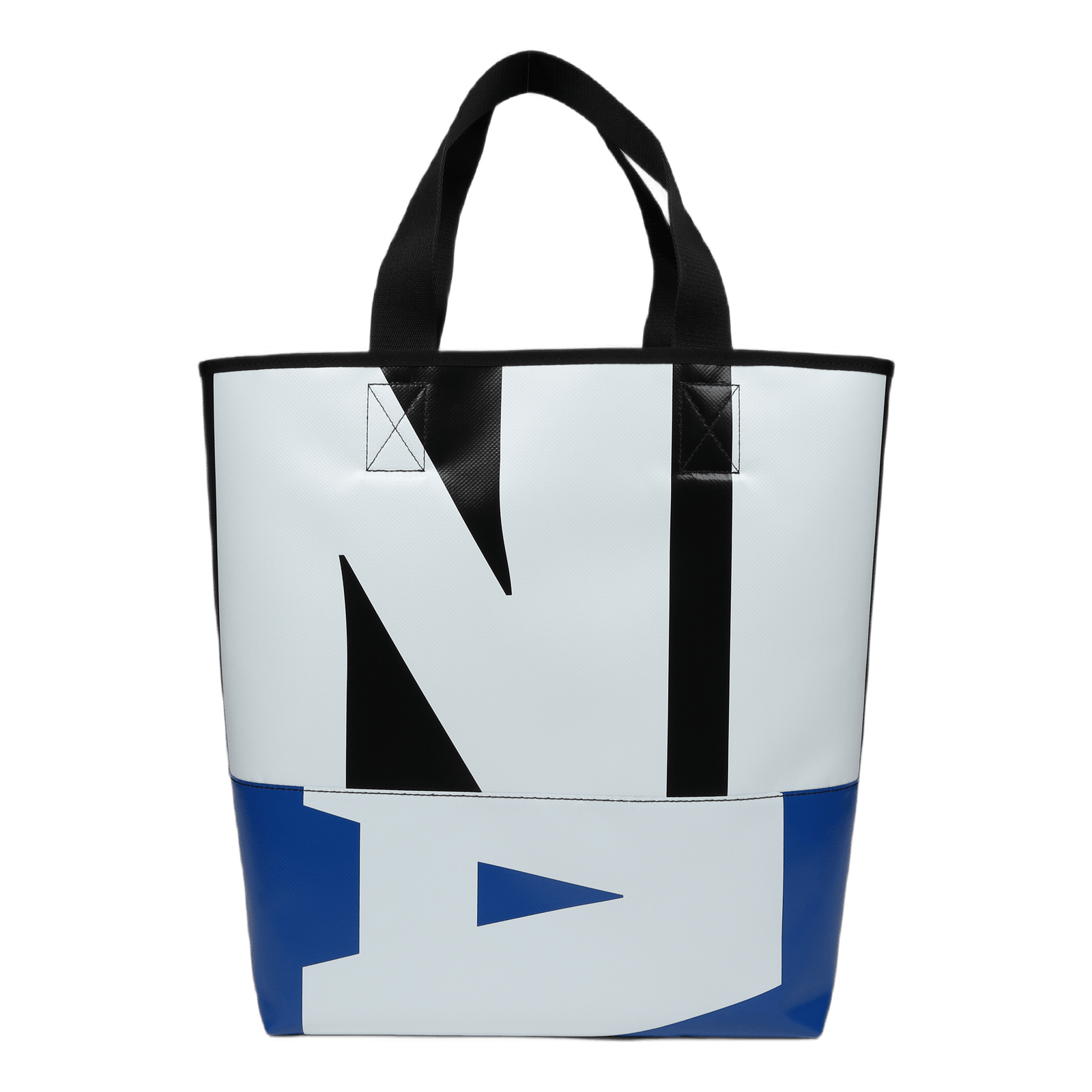 Shopping Bag Black/royal/white