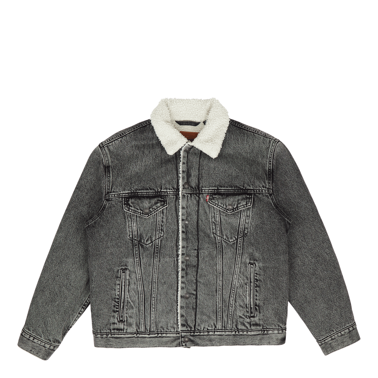 Vtg Fit Sherpa Trucker Z1305