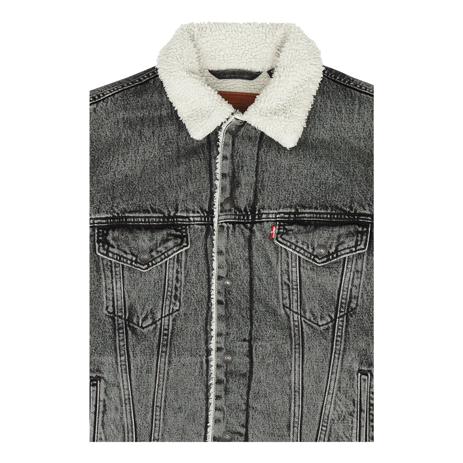 Vtg Fit Sherpa Trucker Z1305