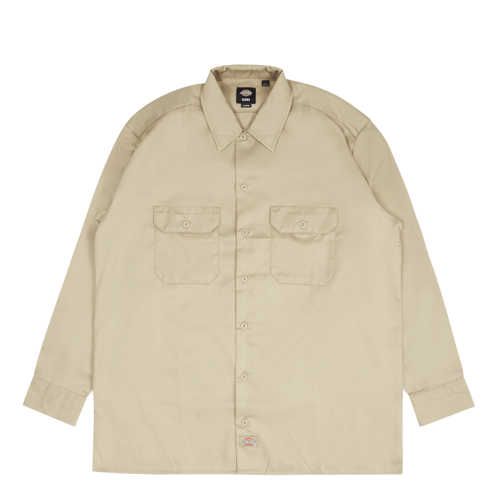 Work Shirt Ls Rec Khaki