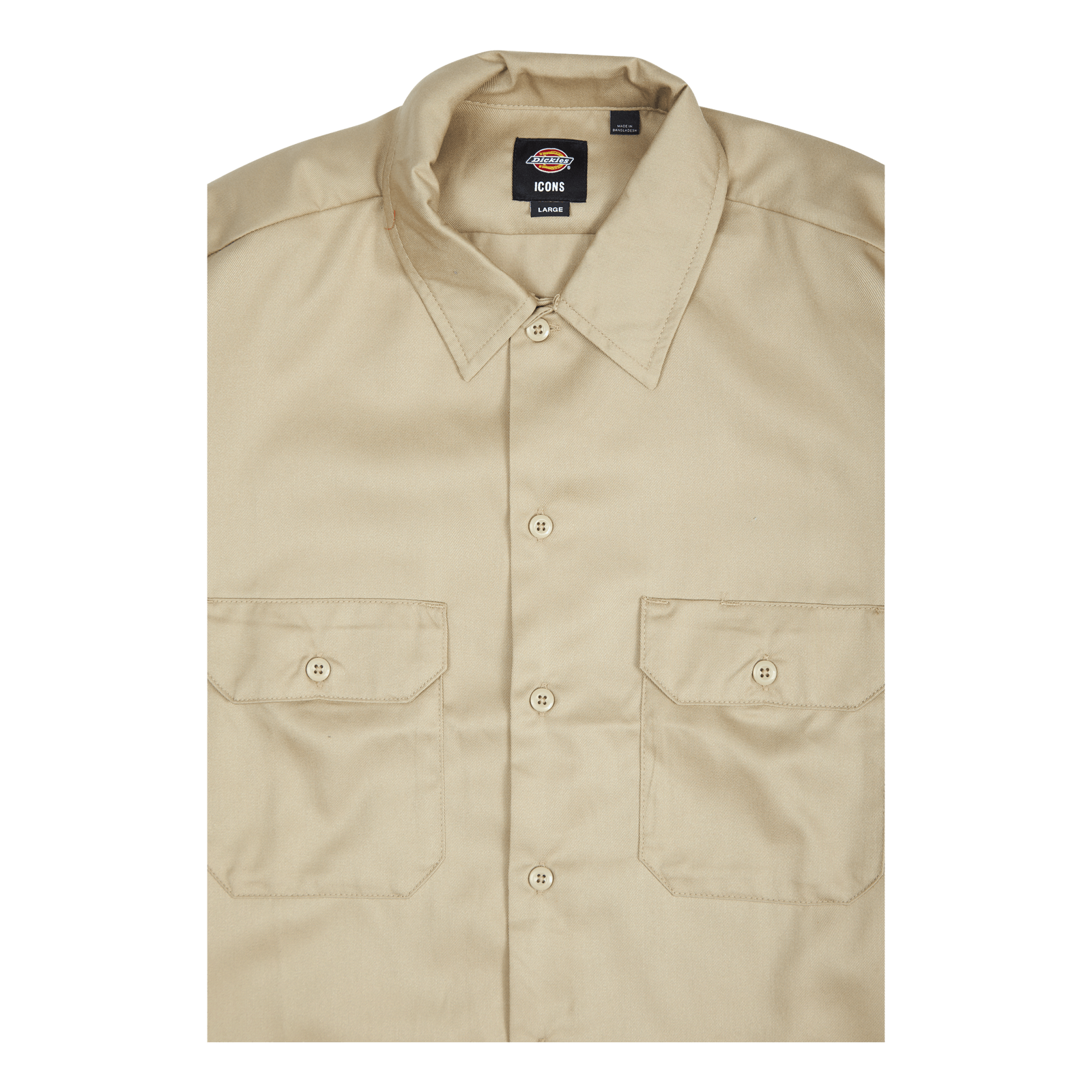 Work Shirt Ls Rec Khaki