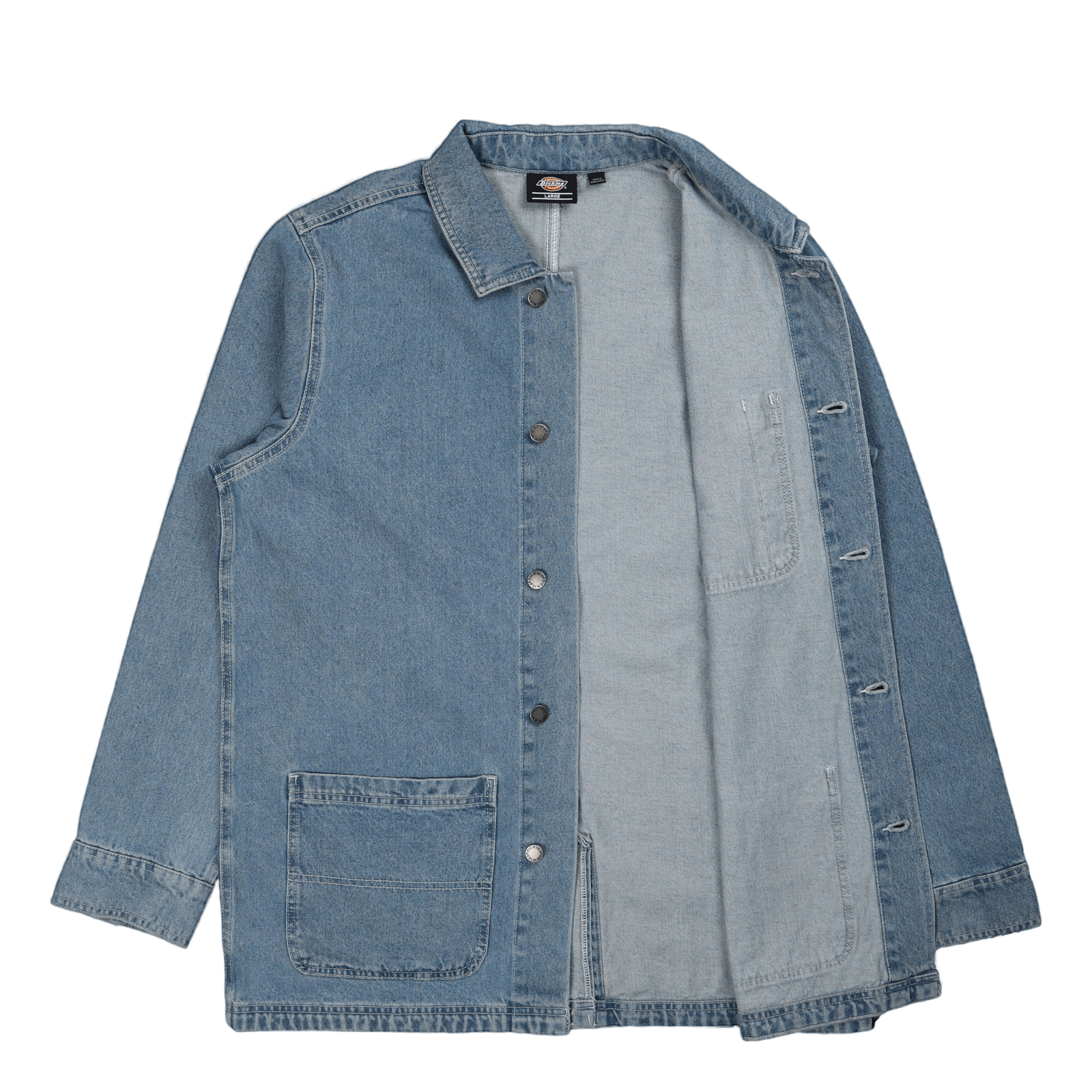 Dickies Denim Chore Coat Light Wash