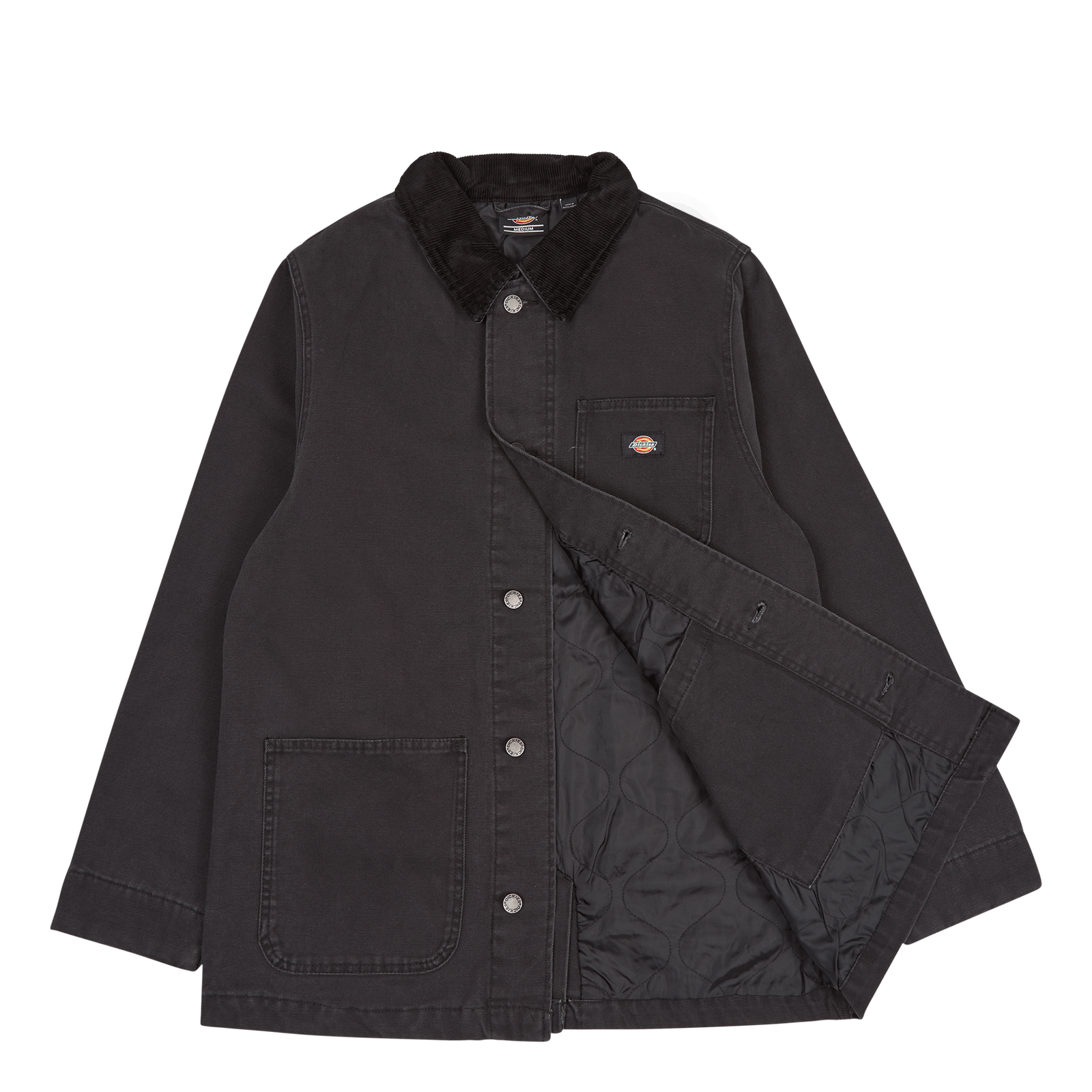 Dickies Duck Canvas Chore Coat Sw Black