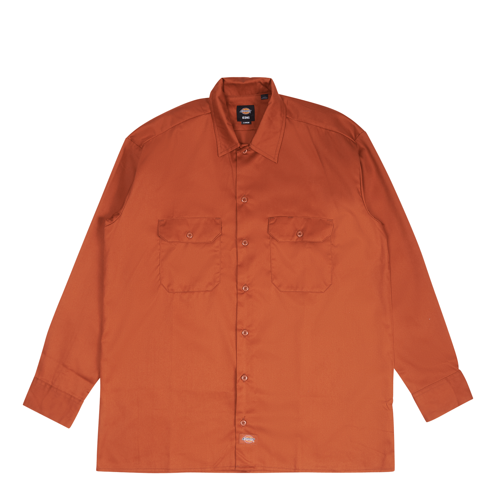 Work Shirt Ls Rec Gingerbread