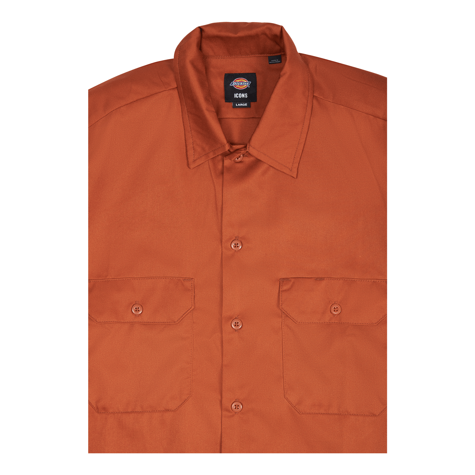 Work Shirt Ls Rec Gingerbread