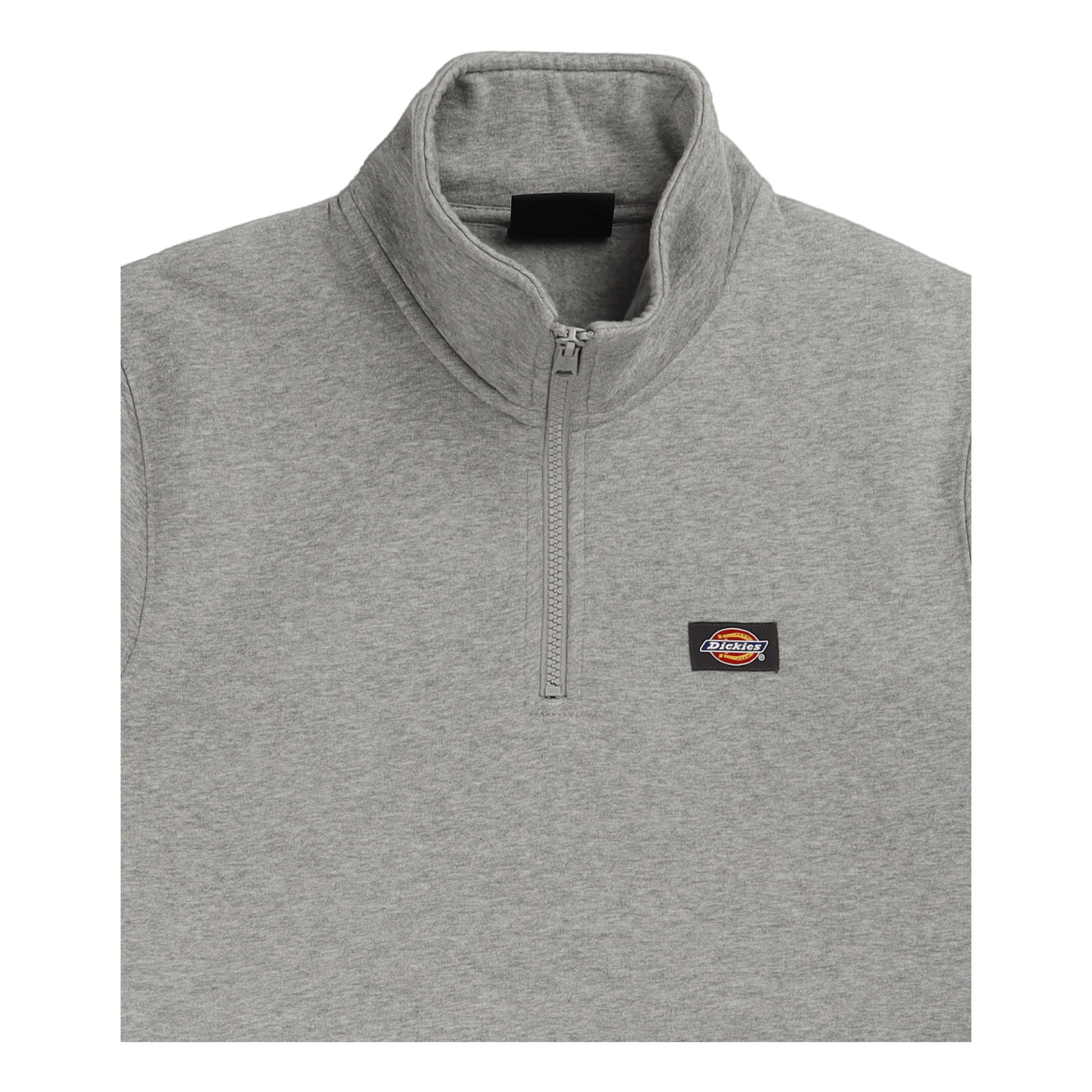Oakport Quarter Zip Grey Melange