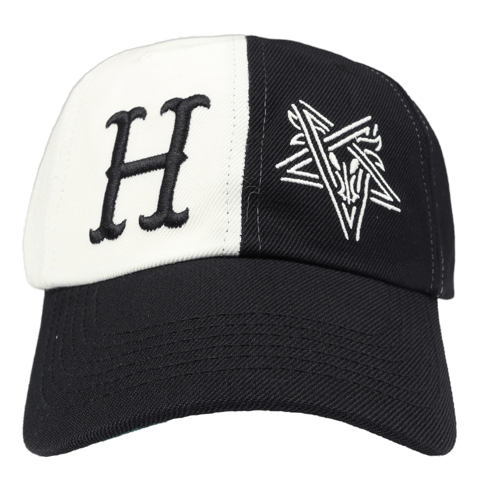 Huf X Thrasher Split Snapback Black