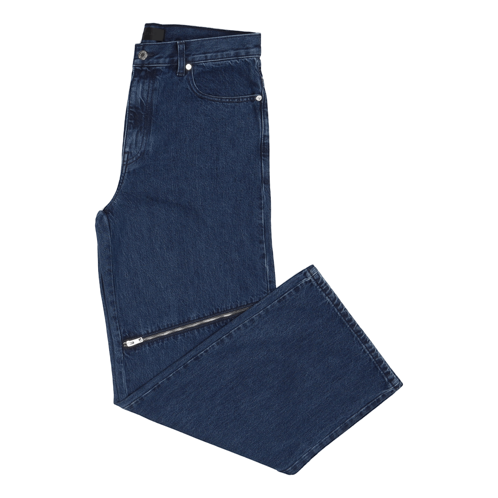Zip Jeans.indigo Indigo