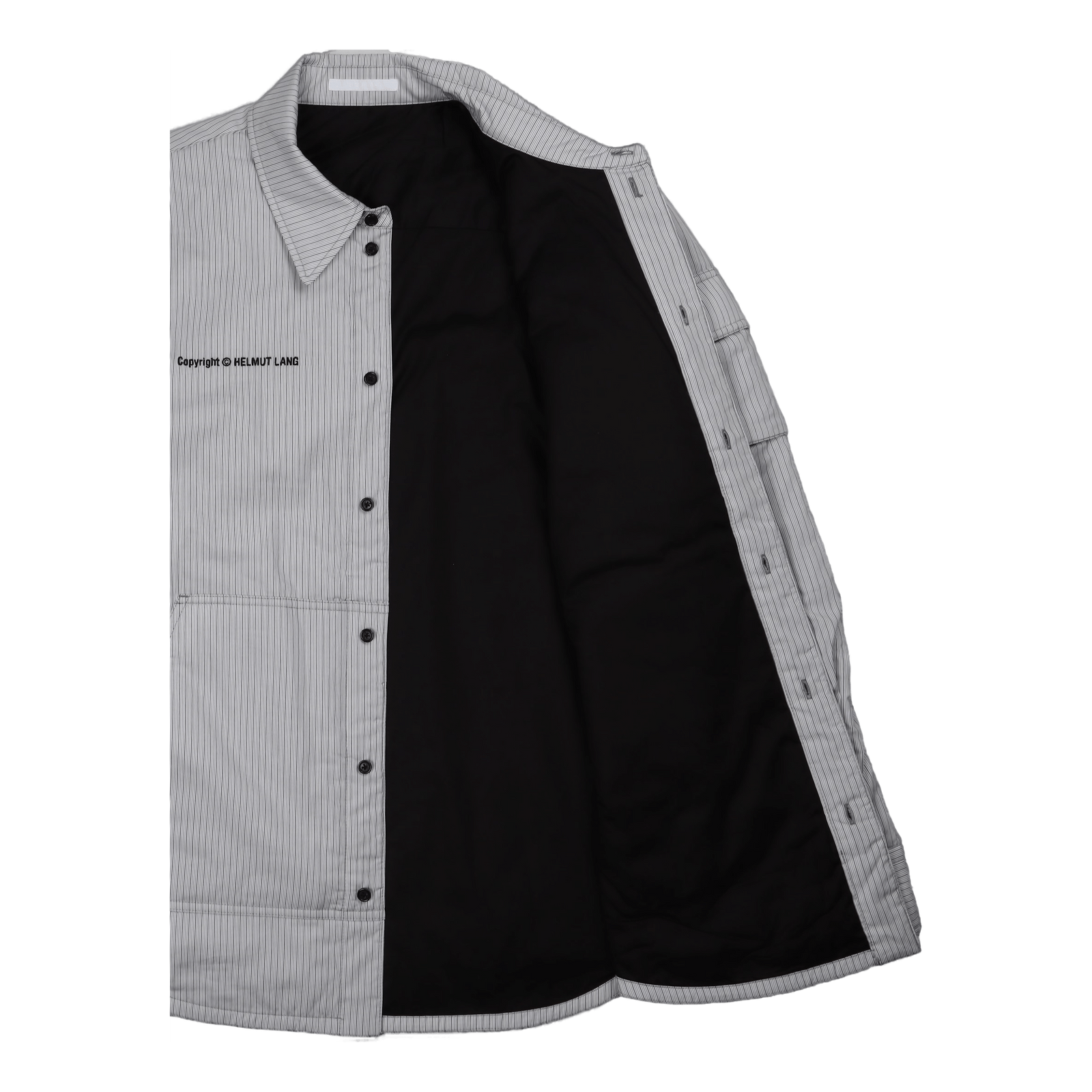 Stripe But Up.stripe Black/white Grey