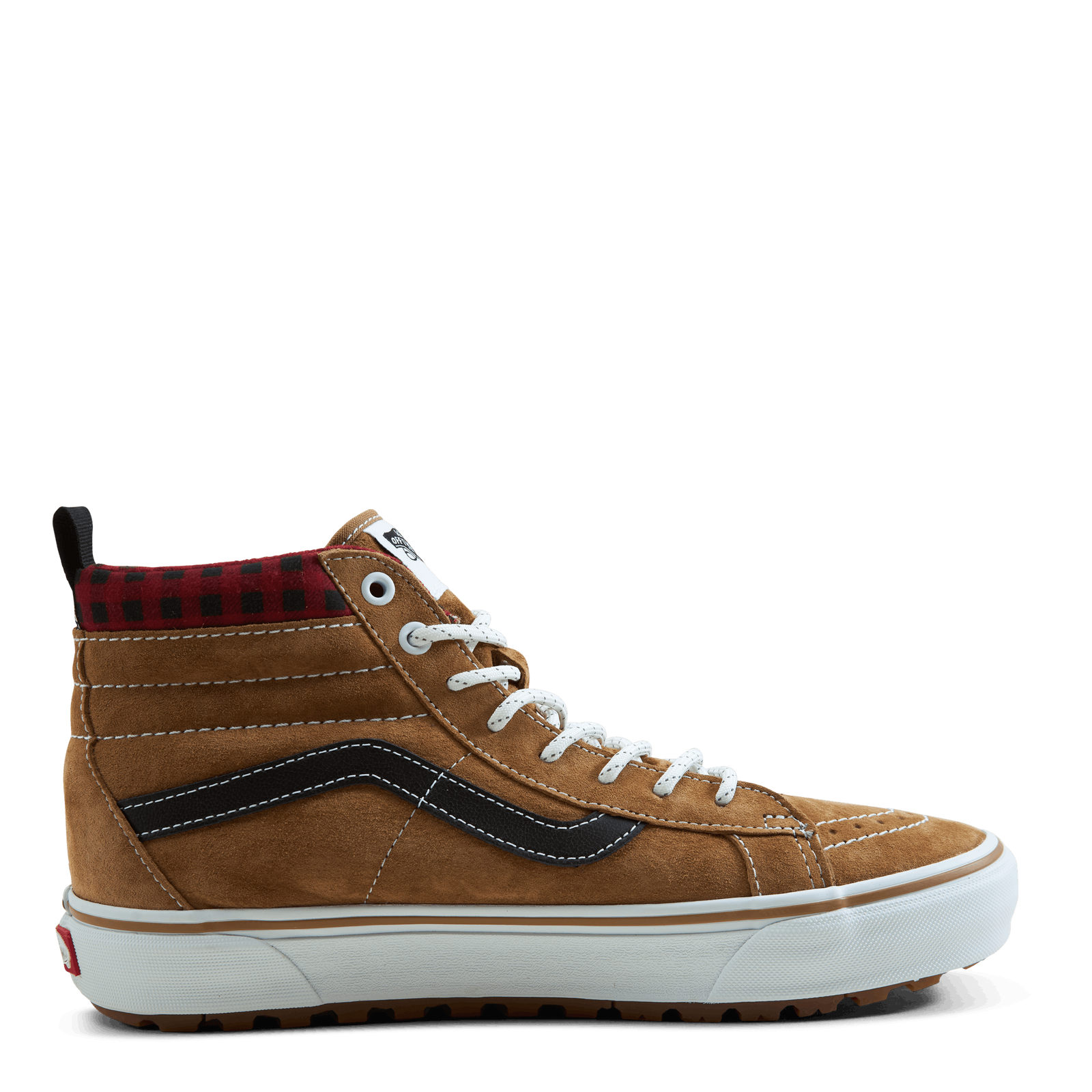 Ua Sk8-hi Mte-1 Plaid Brown/black