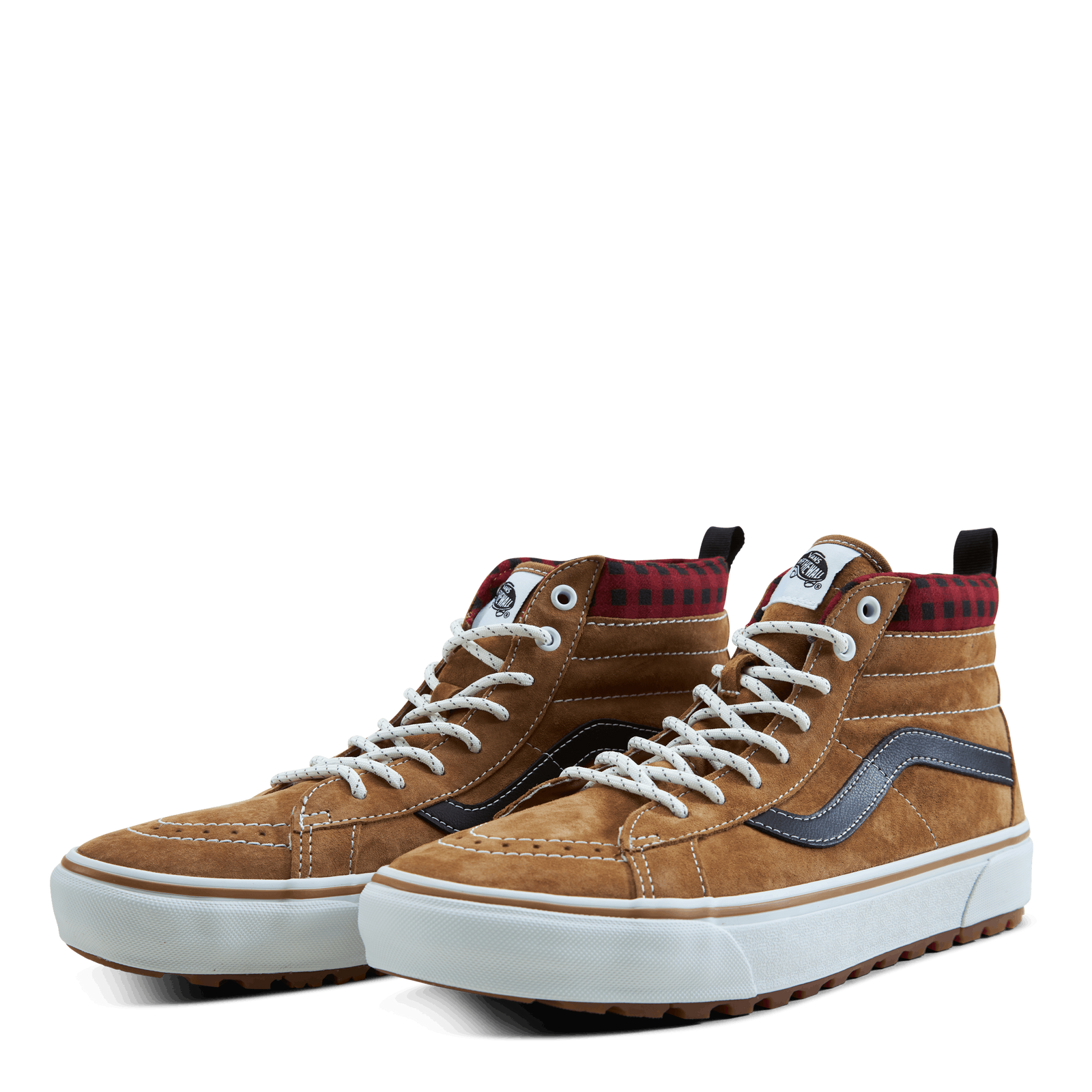 Ua Sk8-hi Mte-1 Plaid Brown/black