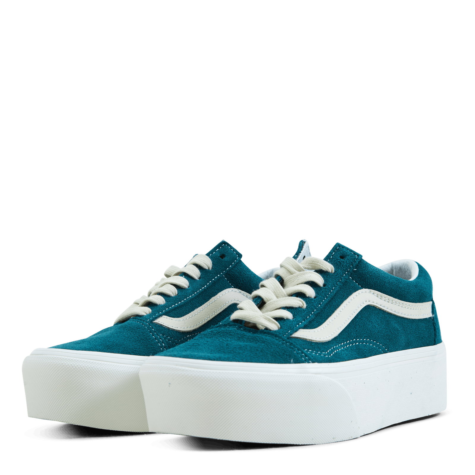 Ua Old Skool Stackform Varsity Suede Deep Teal