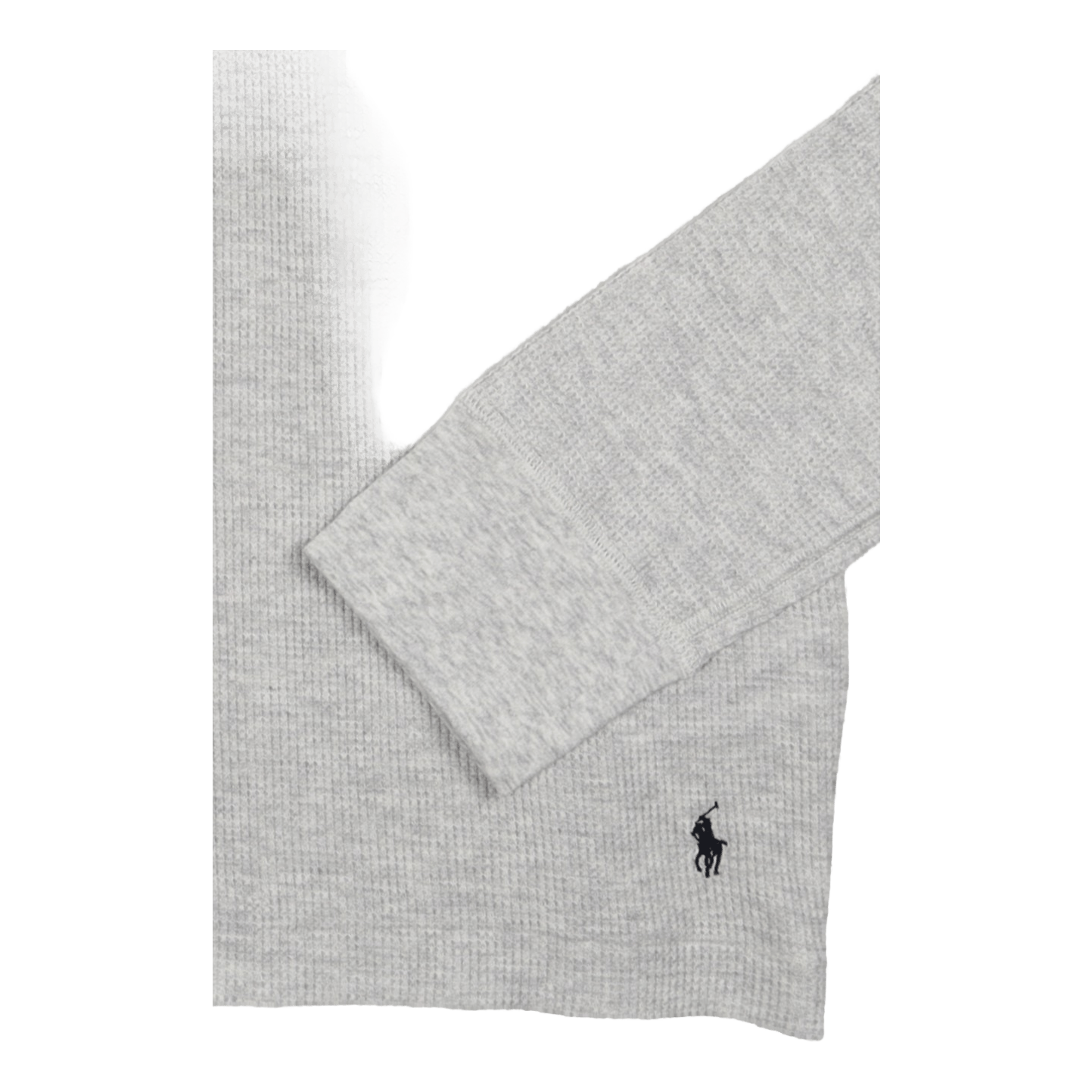 Waffle-Knit Sleep Shirt English Heather